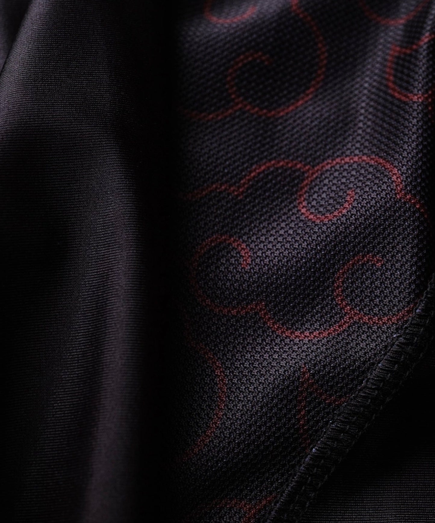 Elion X Naruto Akatsuki Kurzarm-Rashguard - Schwarz/Rot