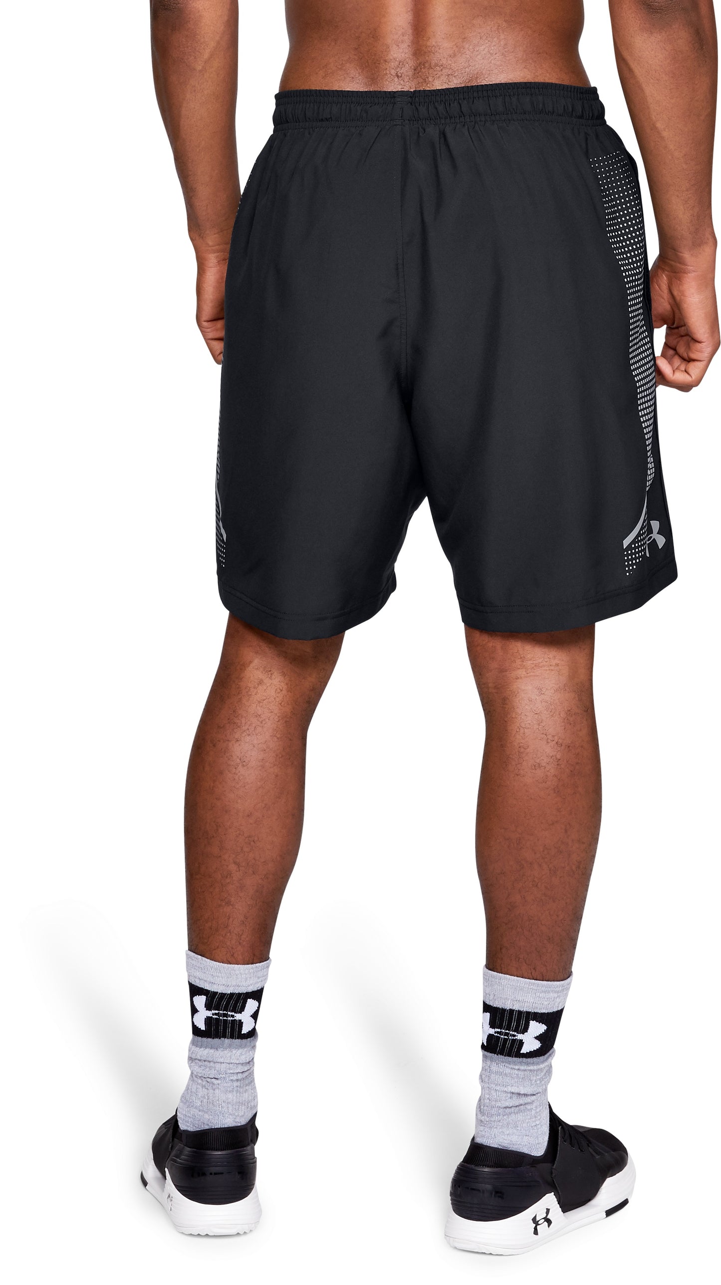 Under Armour Woven Graphic Fightshorts – Schwarz