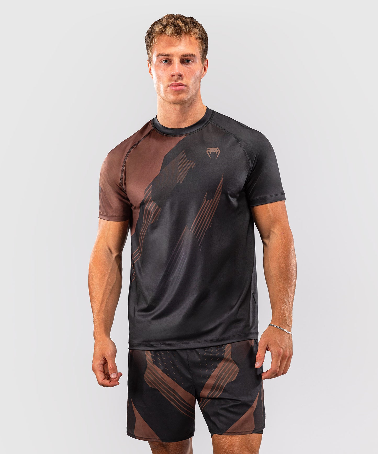 Venum No-Gi 6.0 Camiseta Dry Tech - Negro/Marrón