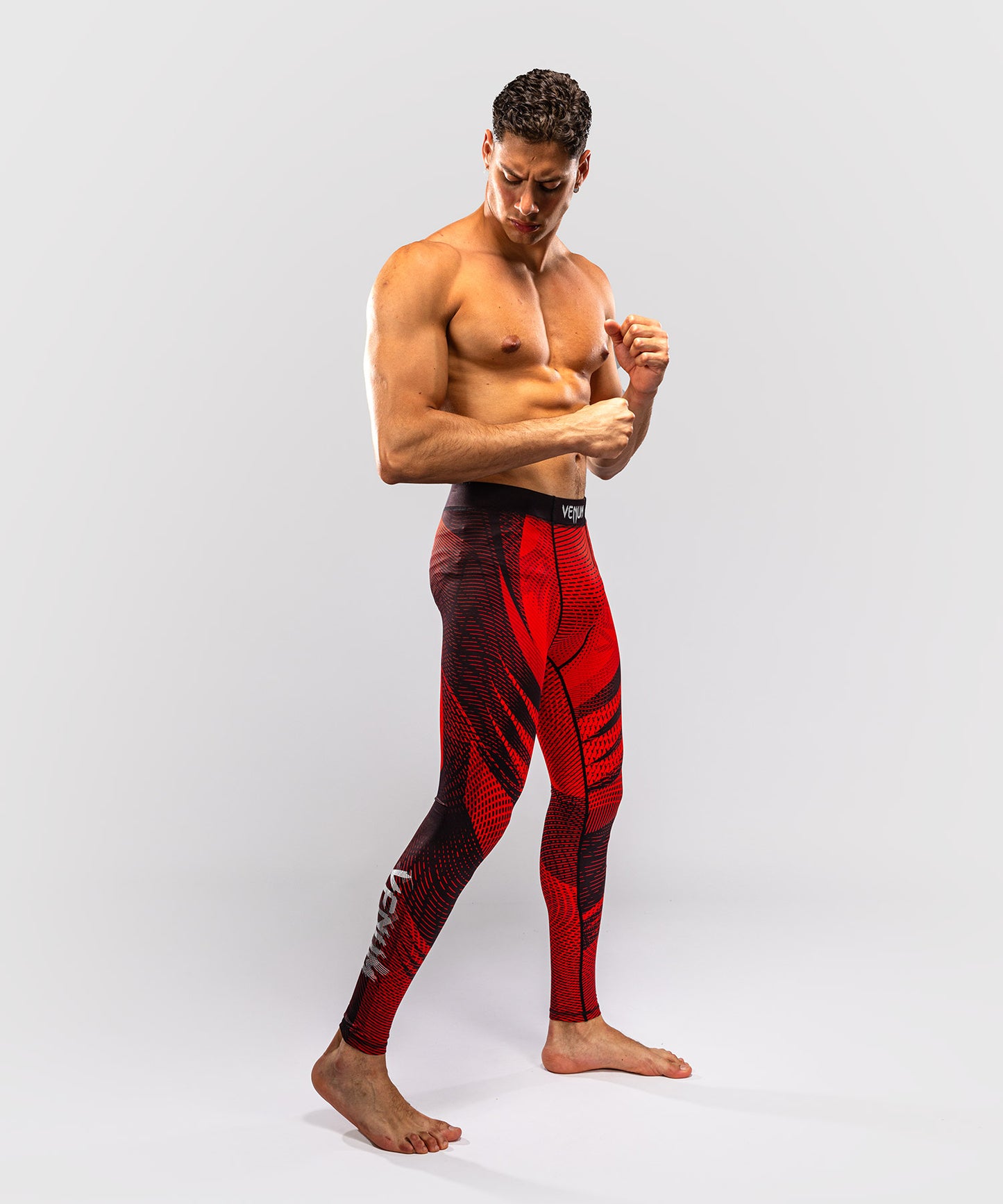 Venum Galactic 3.0 Pantalones de compresión - Rojo/Plata
