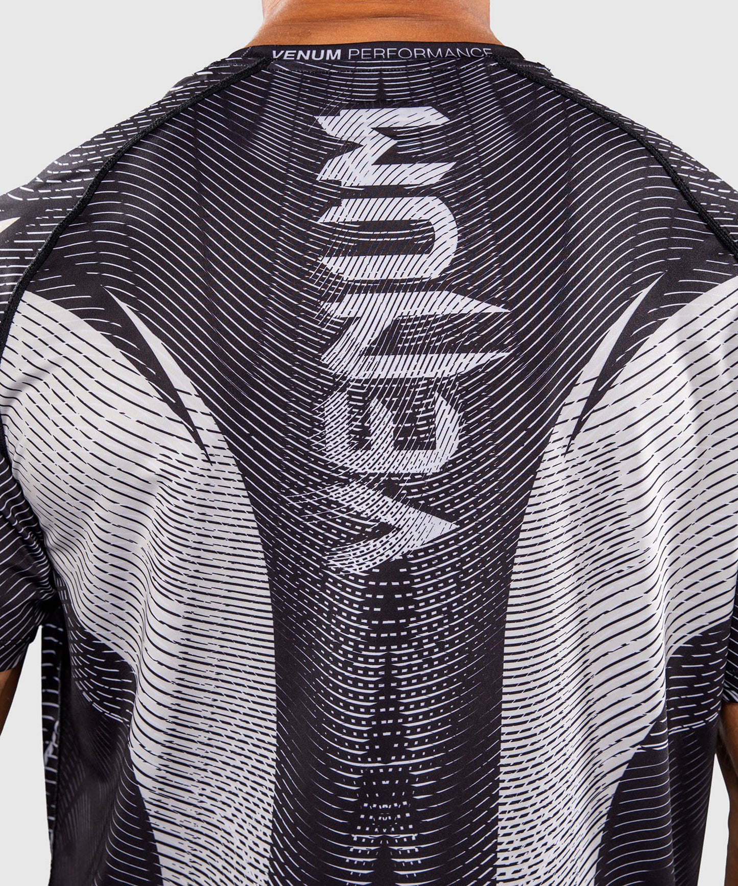 Venum Galactic 3.0 Camiseta Dry Tech - Blanco Hueso/Negro