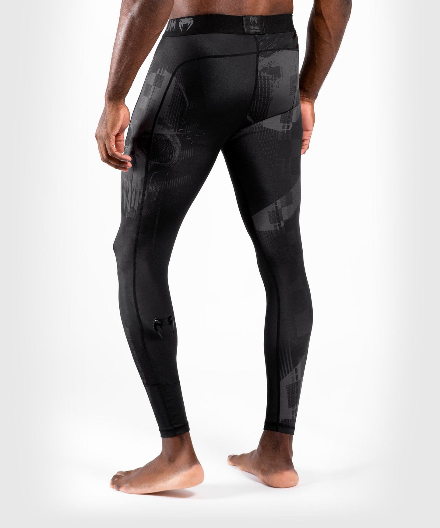 Pantalon de compression Venum Skull - Noir/Noir