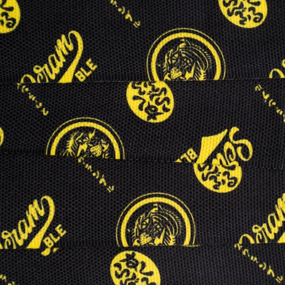 Scramble Logotype Vendas de Boxeo – Negro