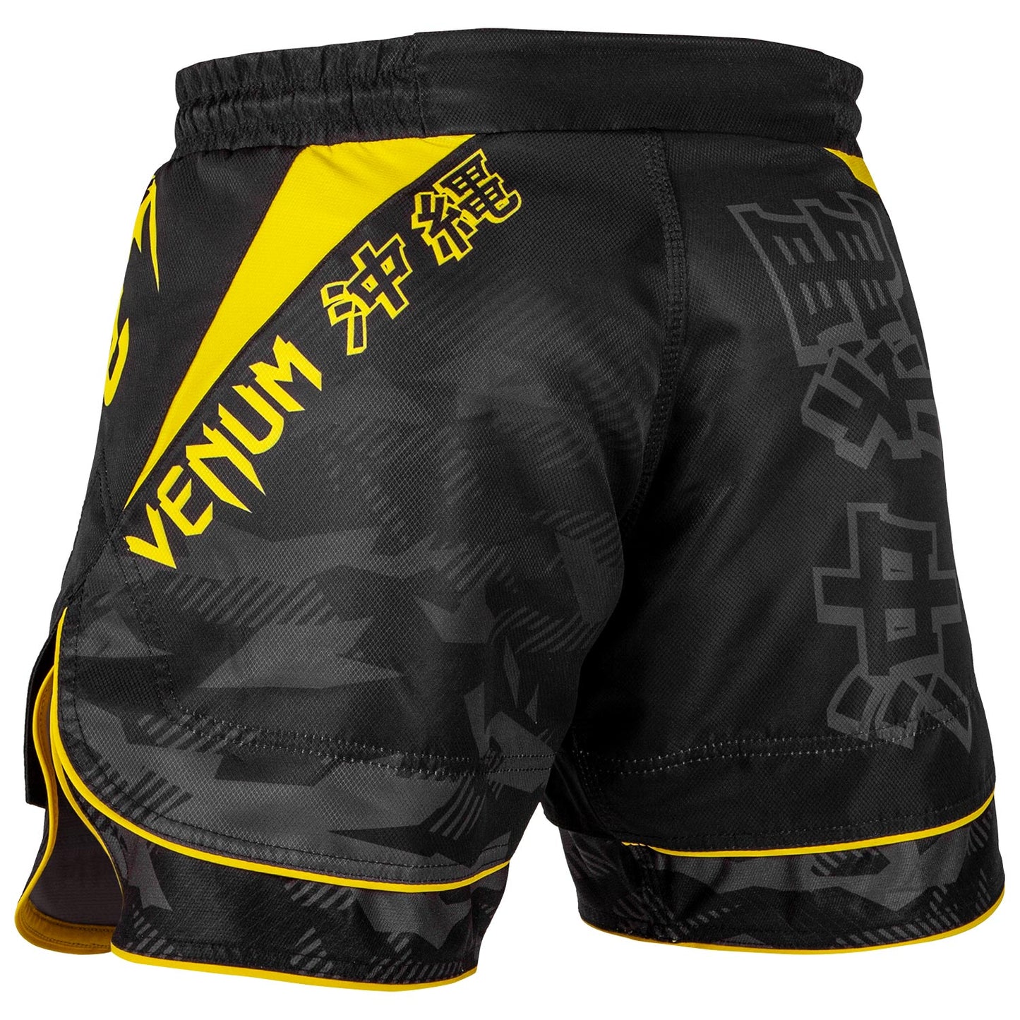 Venum Okinawa 2.0 Fightshorts - Black/Yellow