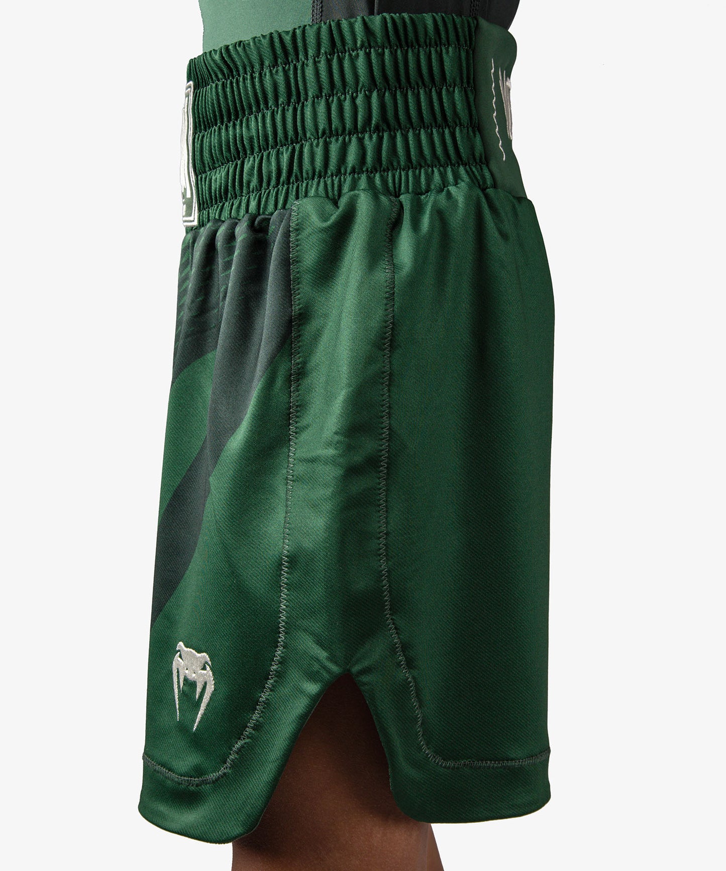 Venum Attack Kids Boxshorts - Waldgrün/Off-White