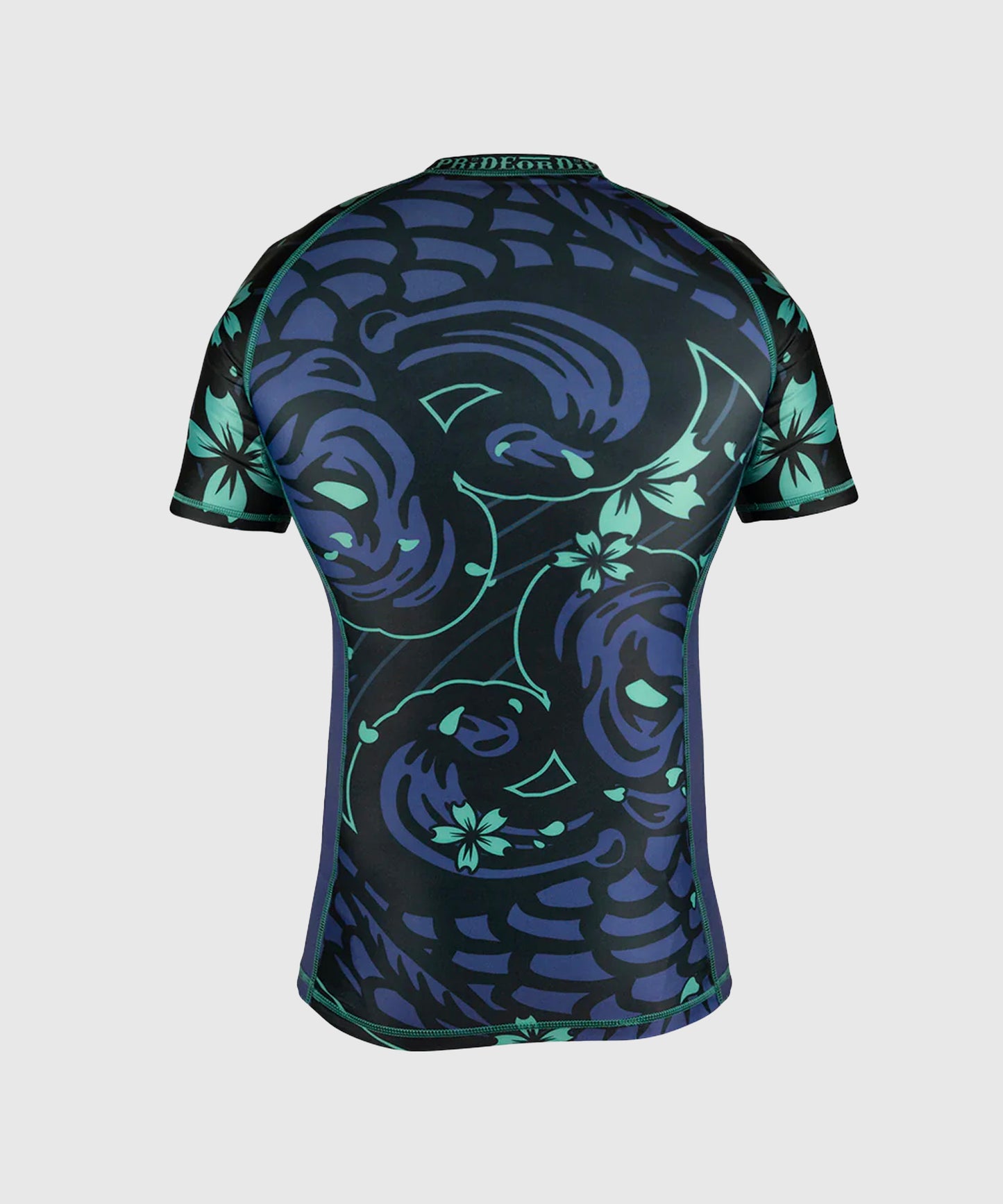 Pride Or Die Survival Of The Fittest Kurzarm-Rashguard - Schwarz