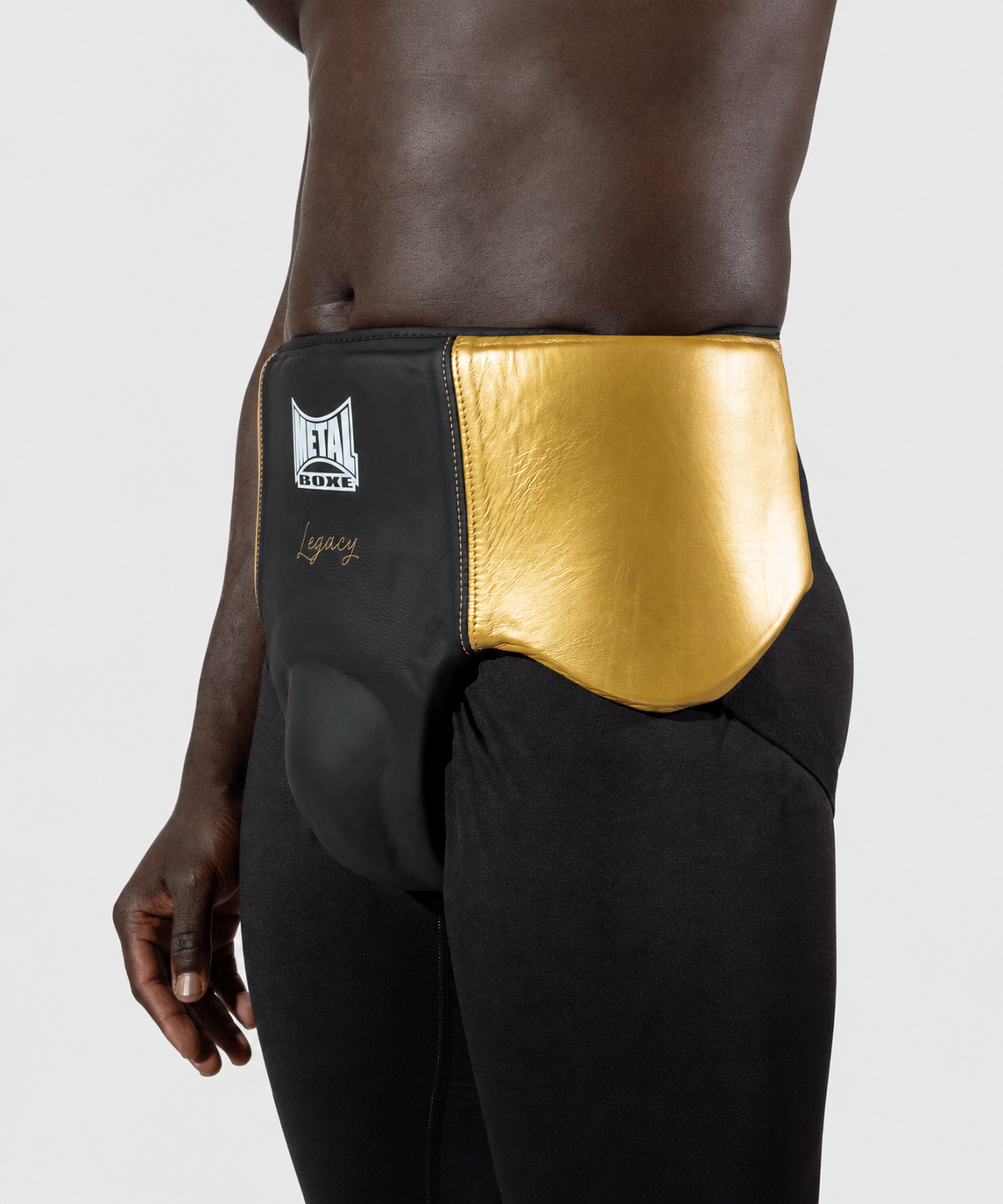 Metal Boxe Legacy Coquilla Profesional - Negro/Oro