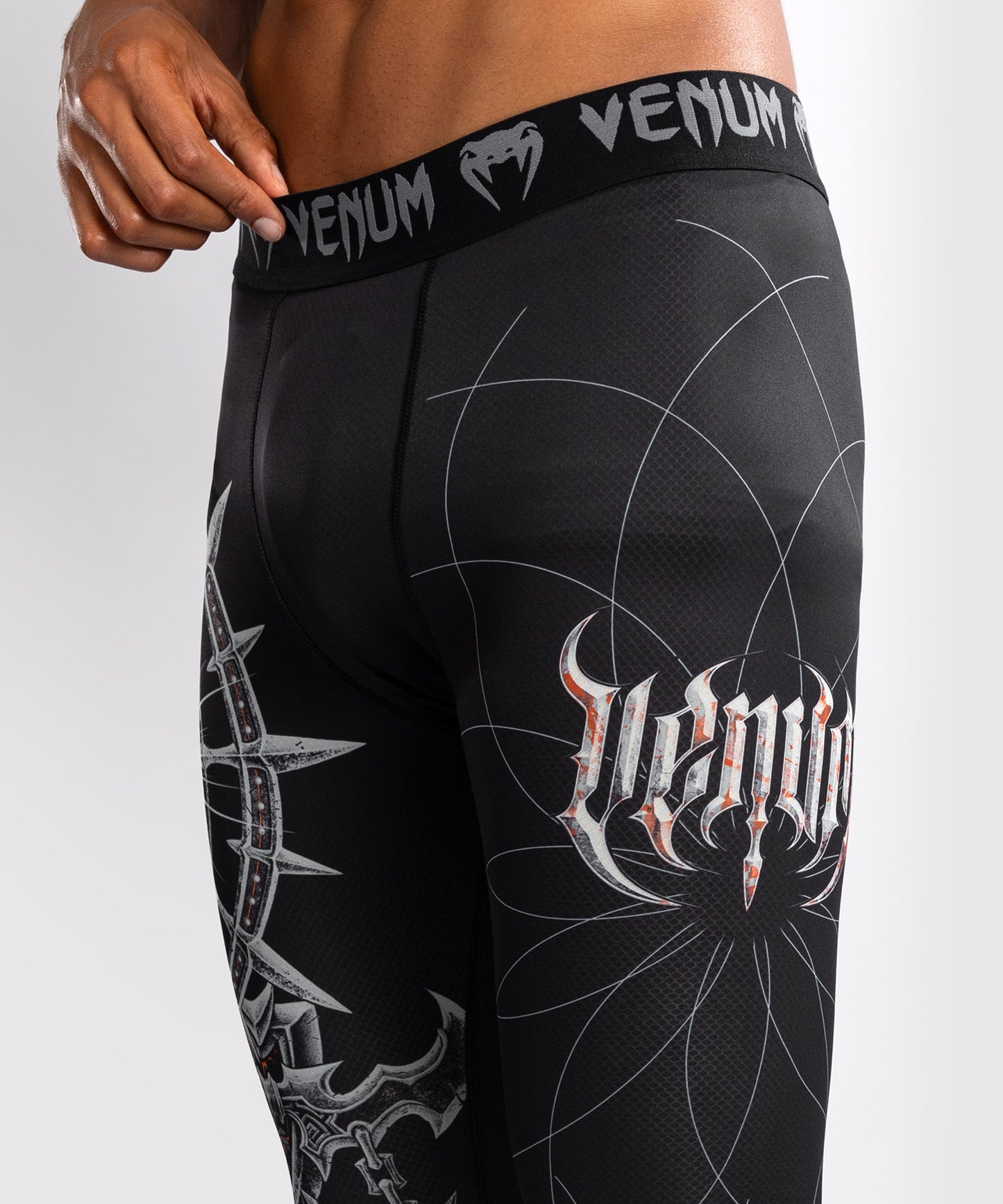 Venum Gladiator 5.0 Pantaloni Da Uomo - Nero/Argento