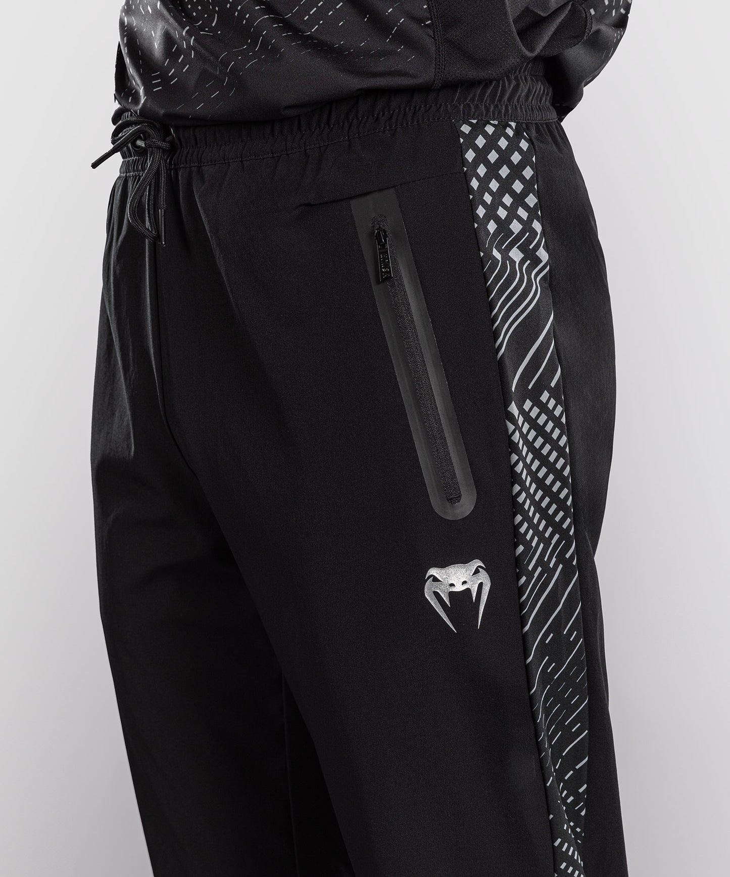 Pantalon de Jogging Venum Midnight Fury – Noir/Gris/Argent