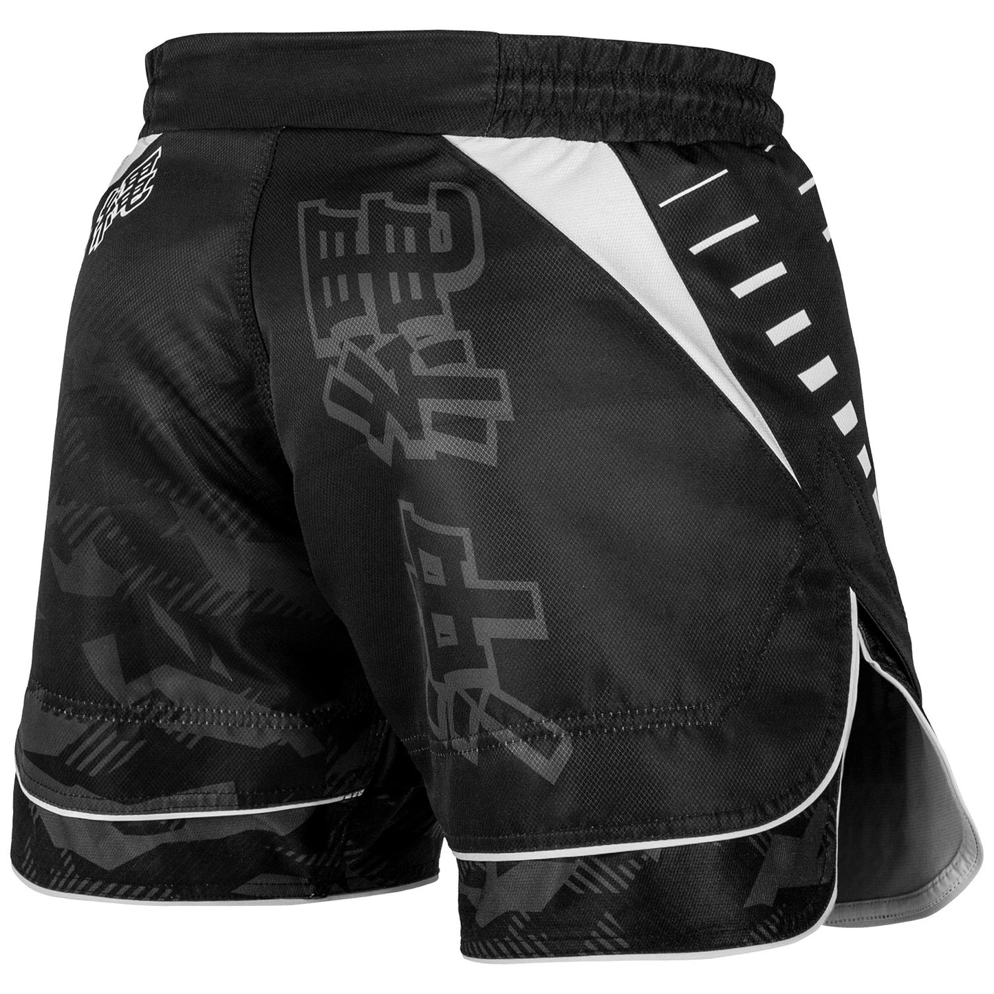 Fightshort court Venum Okinawa 2.0 - Noir/Blanc