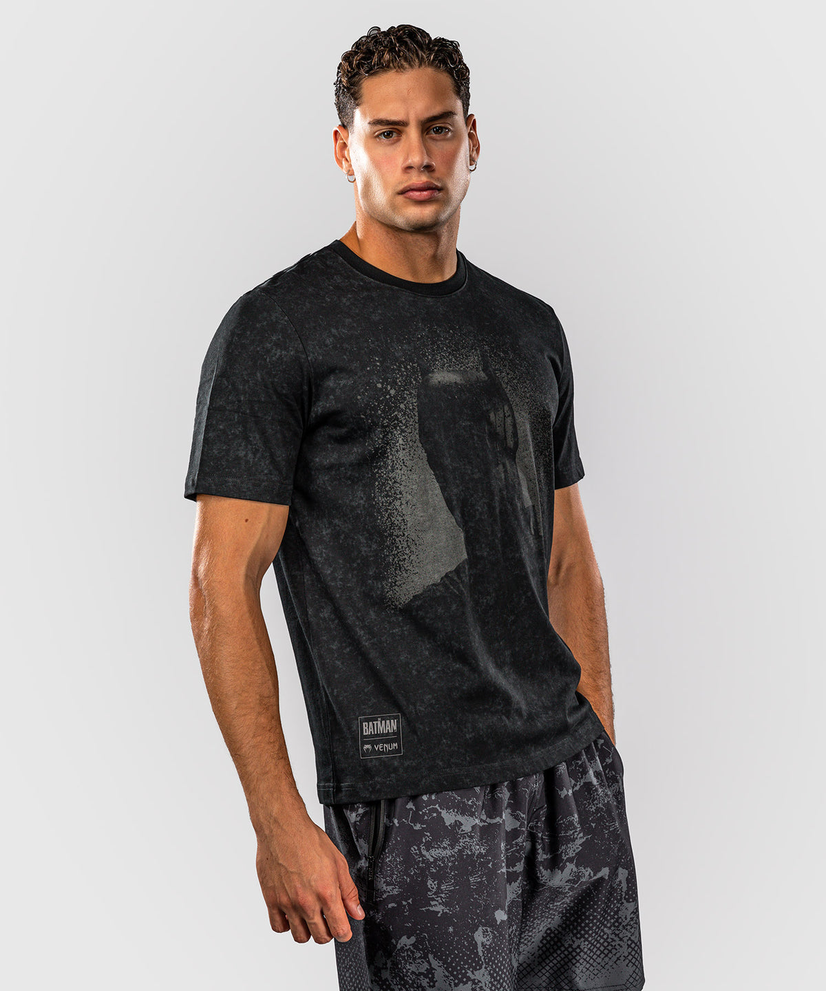 Venum x Batman Camiseta de algodón - Negro/Gris