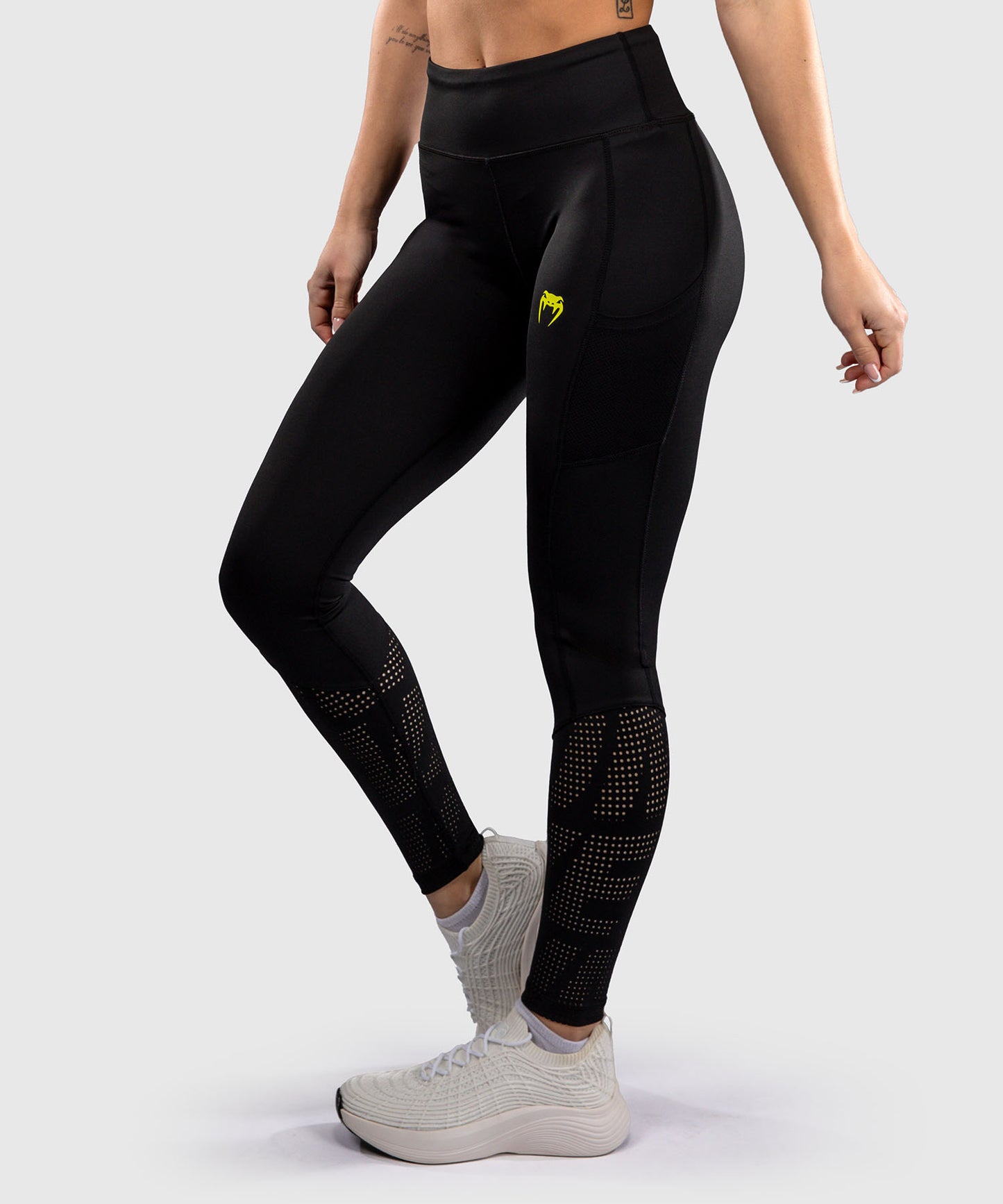 Venum Lazer Leggings Für Damen - Schwarz/Gelb