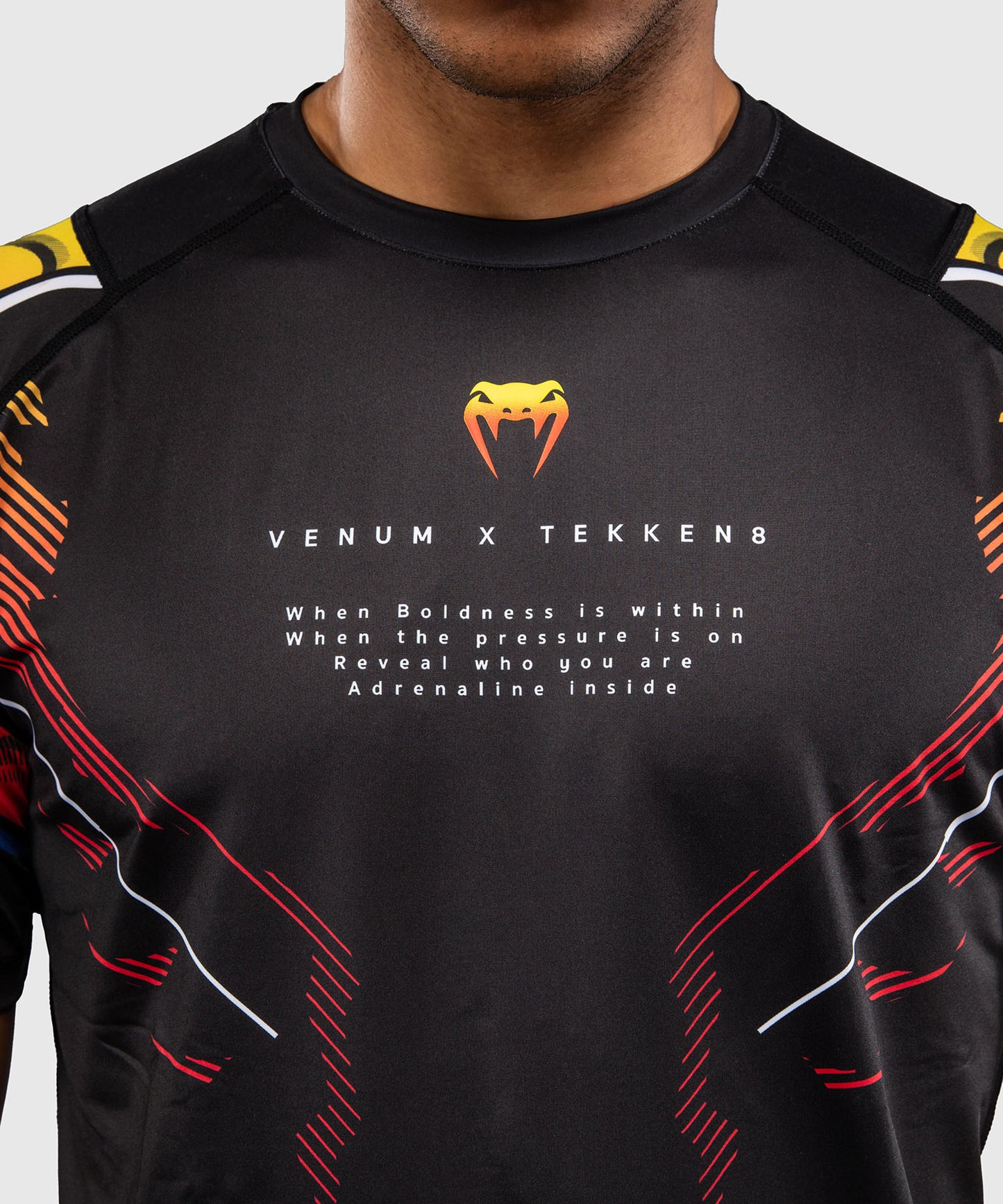 T-shirt Dry Tech Yoshimitsu Venum x TEKKEN 8 - Noir/Orange