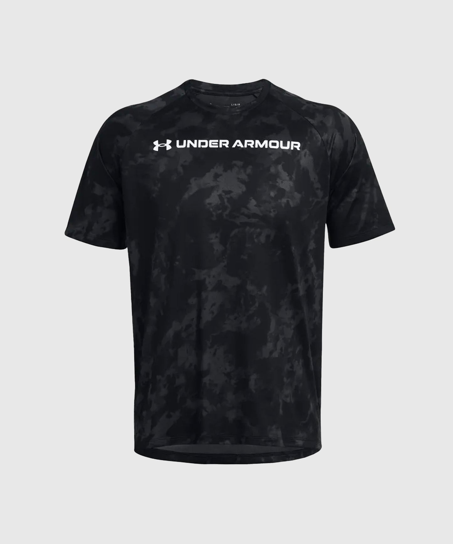 T-Shirt Under Armour Tech Abc Camo - Noir