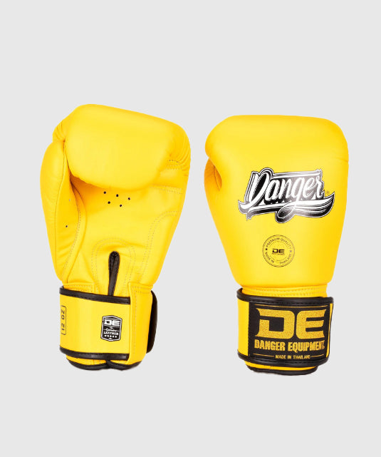 Danger Classic Thai Boxhandschuhe - Gelb