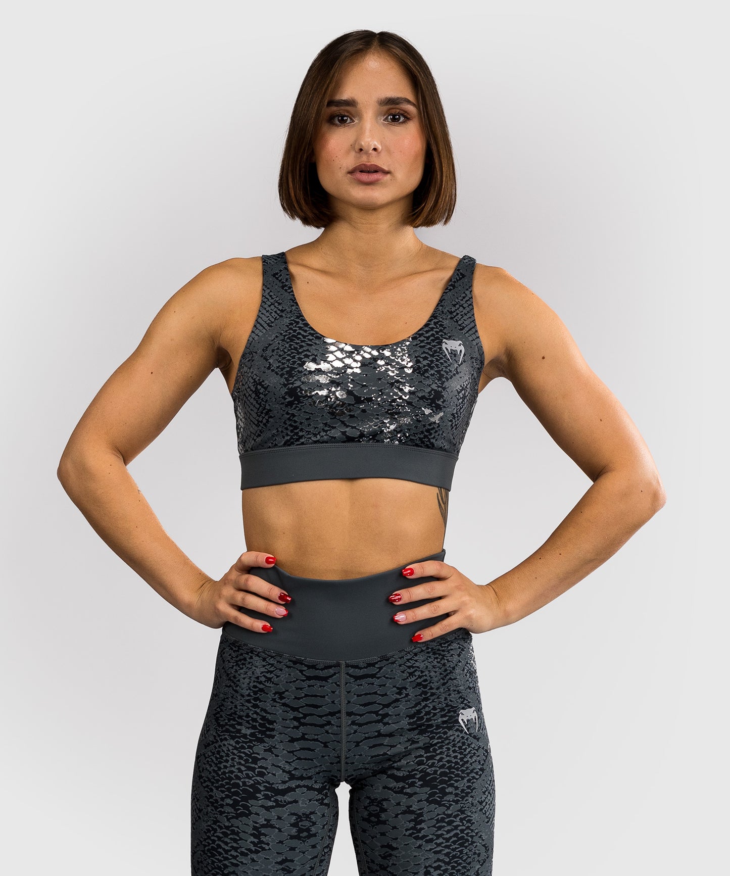 Venum Amazonia Frauen Sport-BH - Dunkelgrau