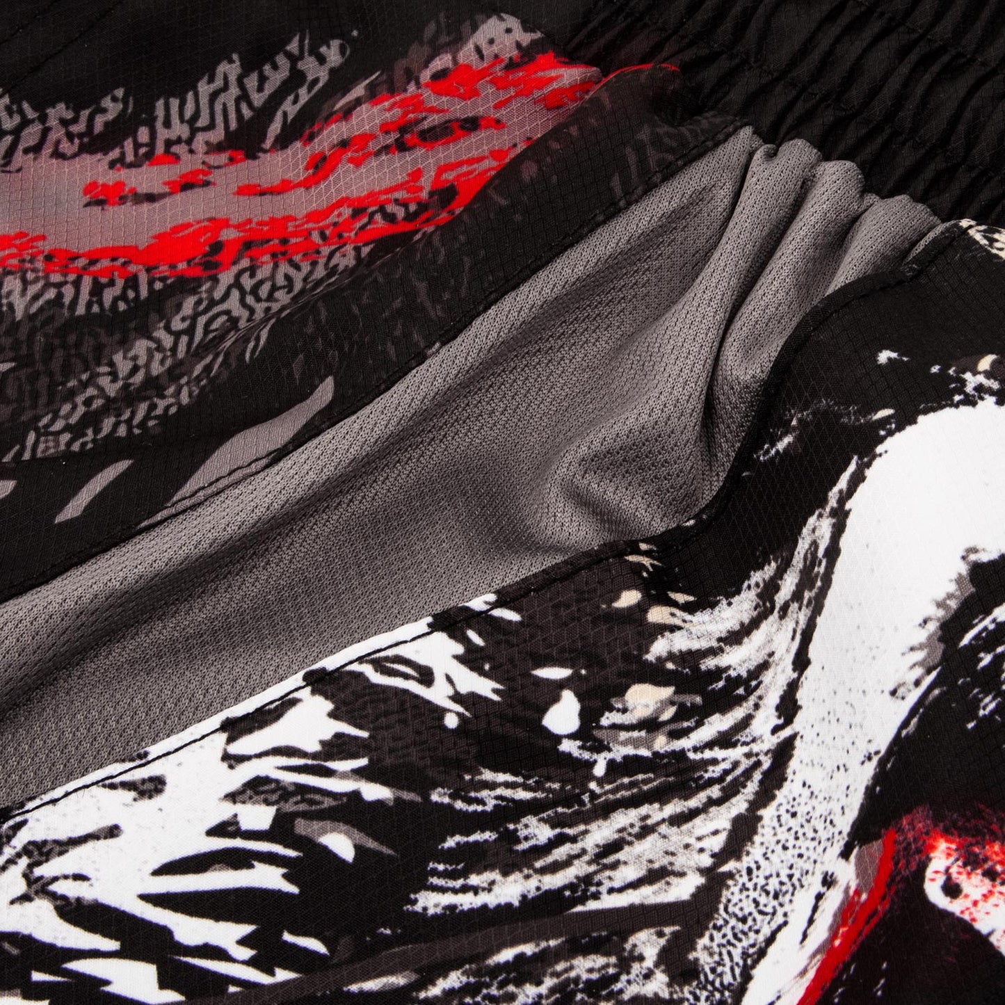 Venum Grizzli Short Fightshort - Schwarz/Weiß