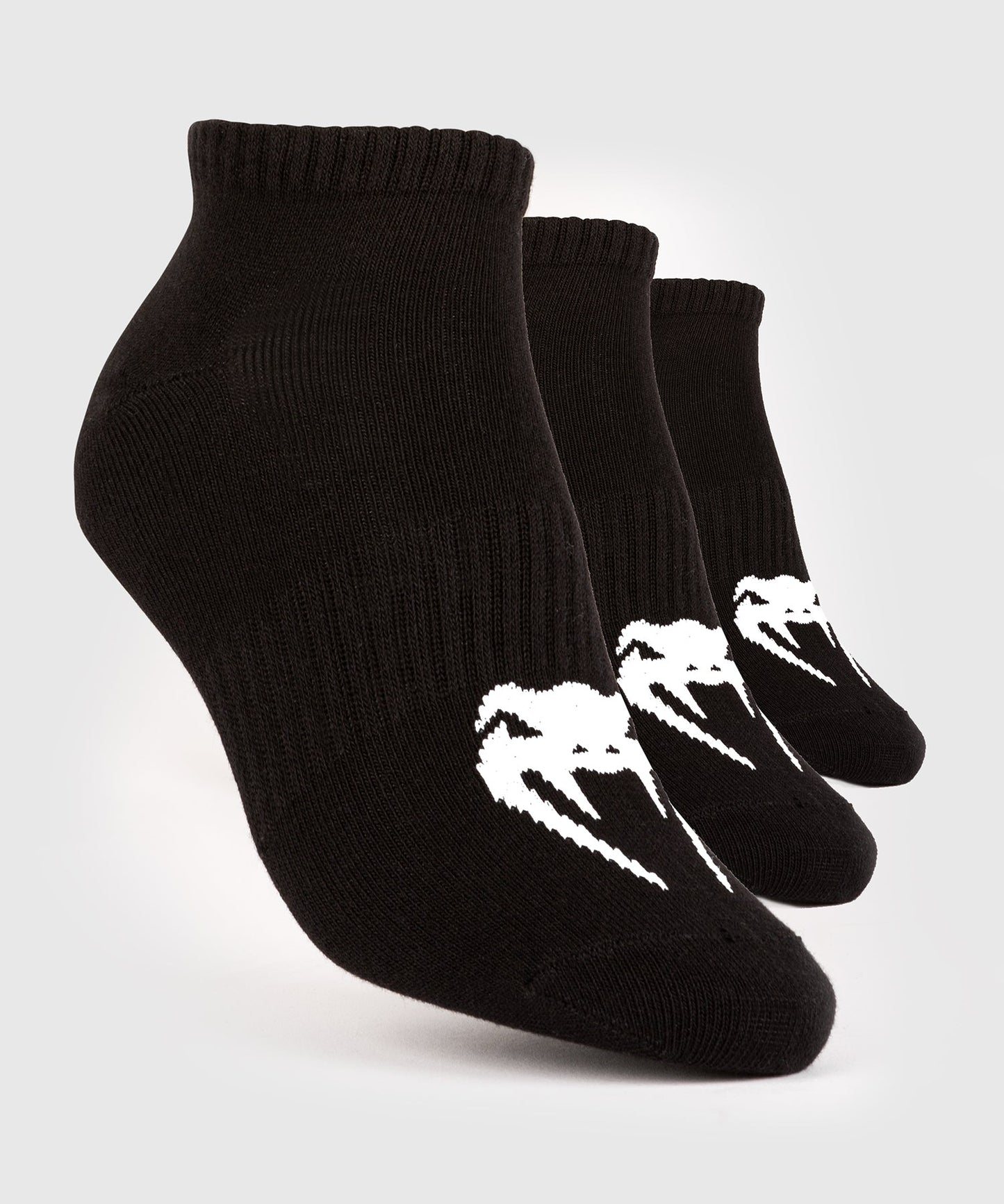 Venum Classic Footlet Socke - 3er Set - Schwarz/Weiß