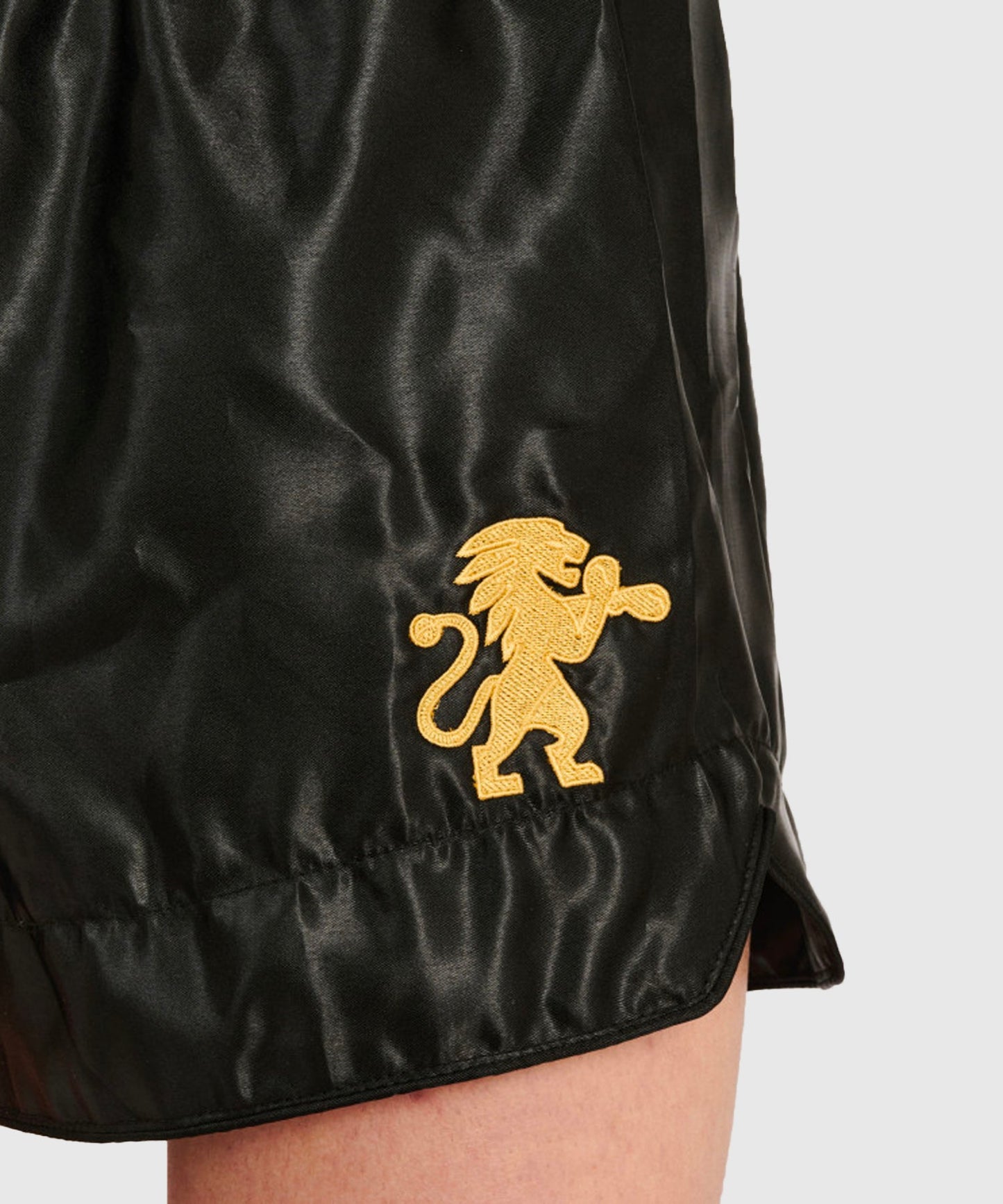 Leone Basic Pantaloncini da Muay Thai - Nero