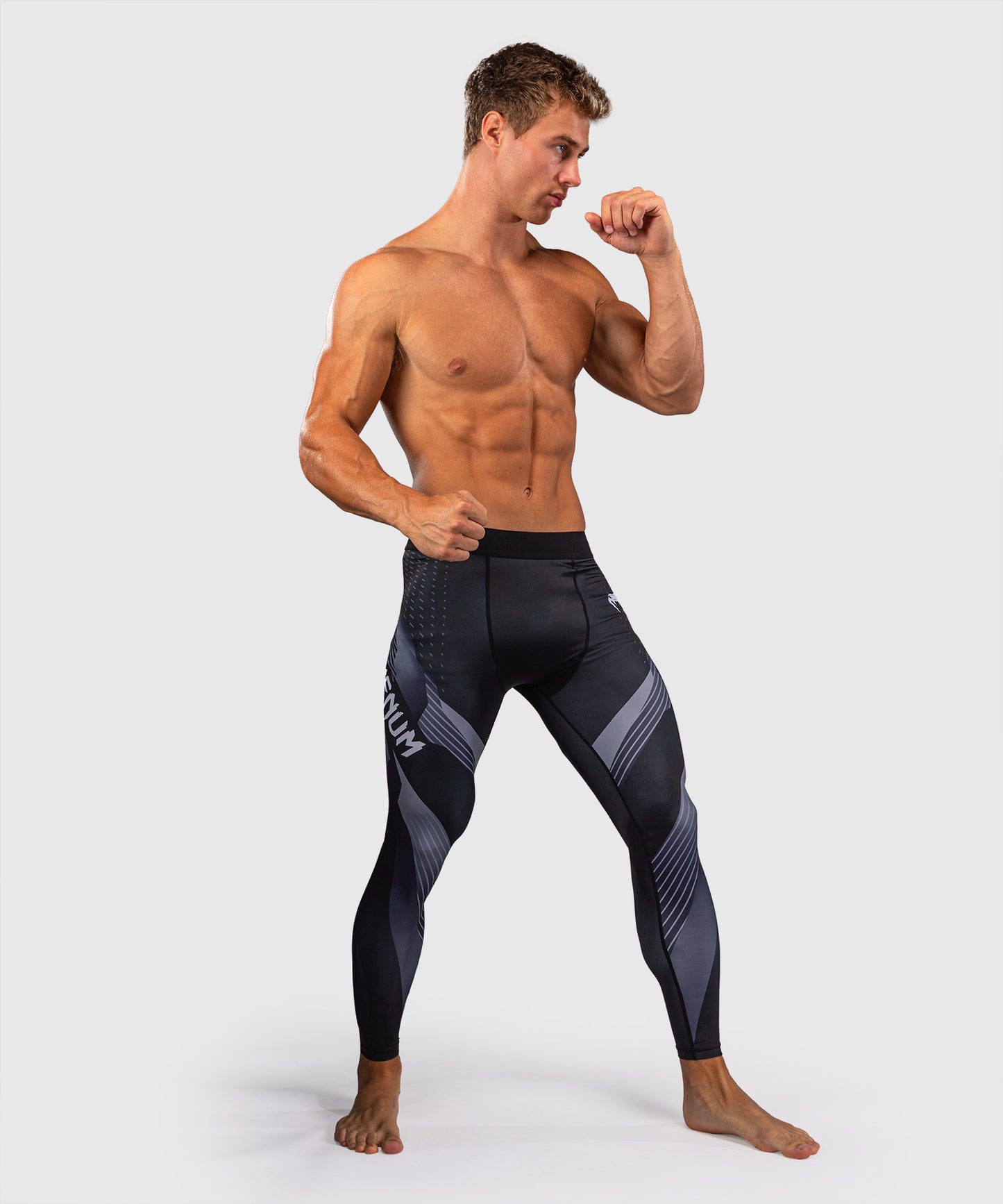 Venum No-Gi 6.0 Spats - Negro/Blanco