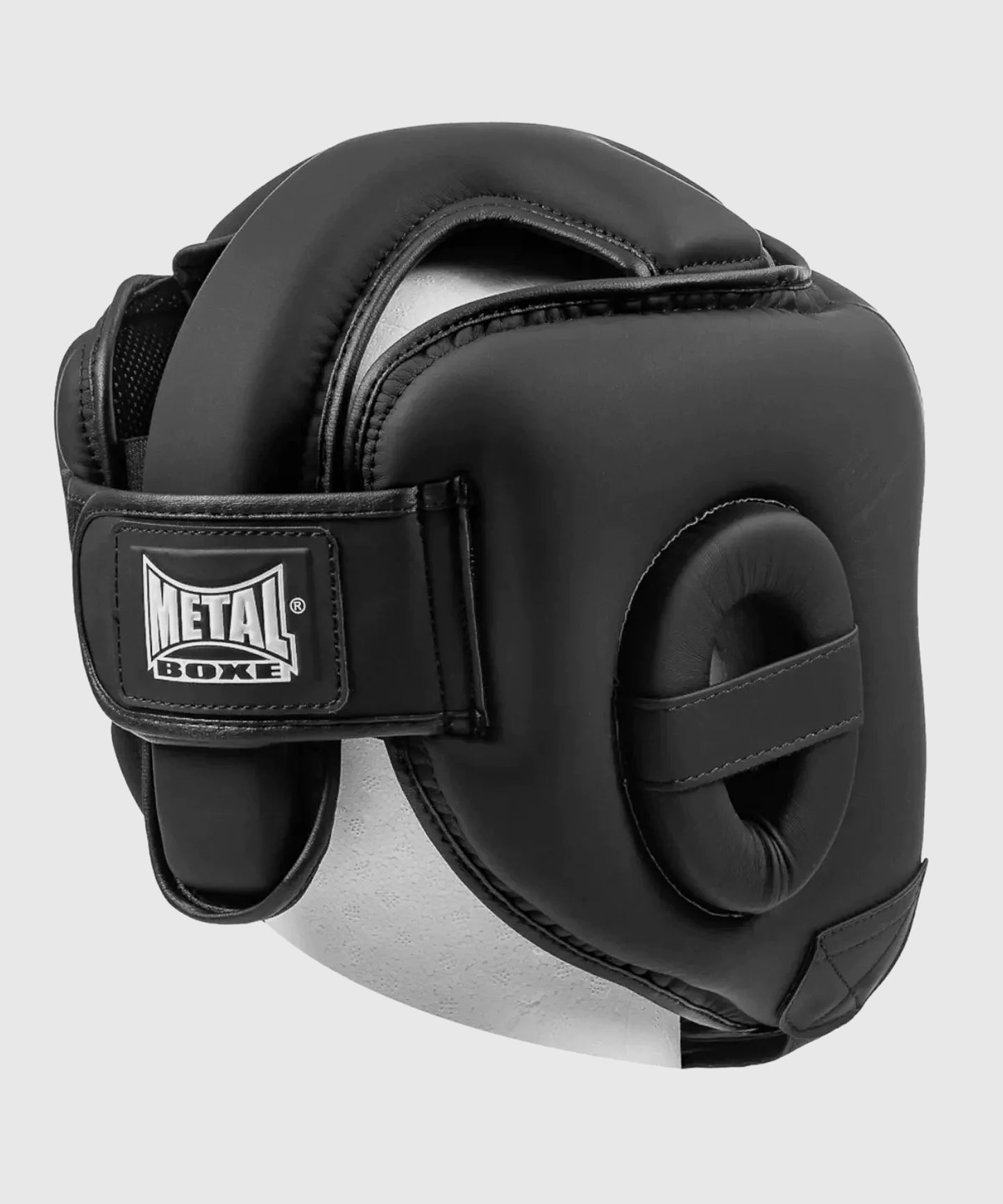 Metal Boxe Casco de Boxeo Compétition - Negro