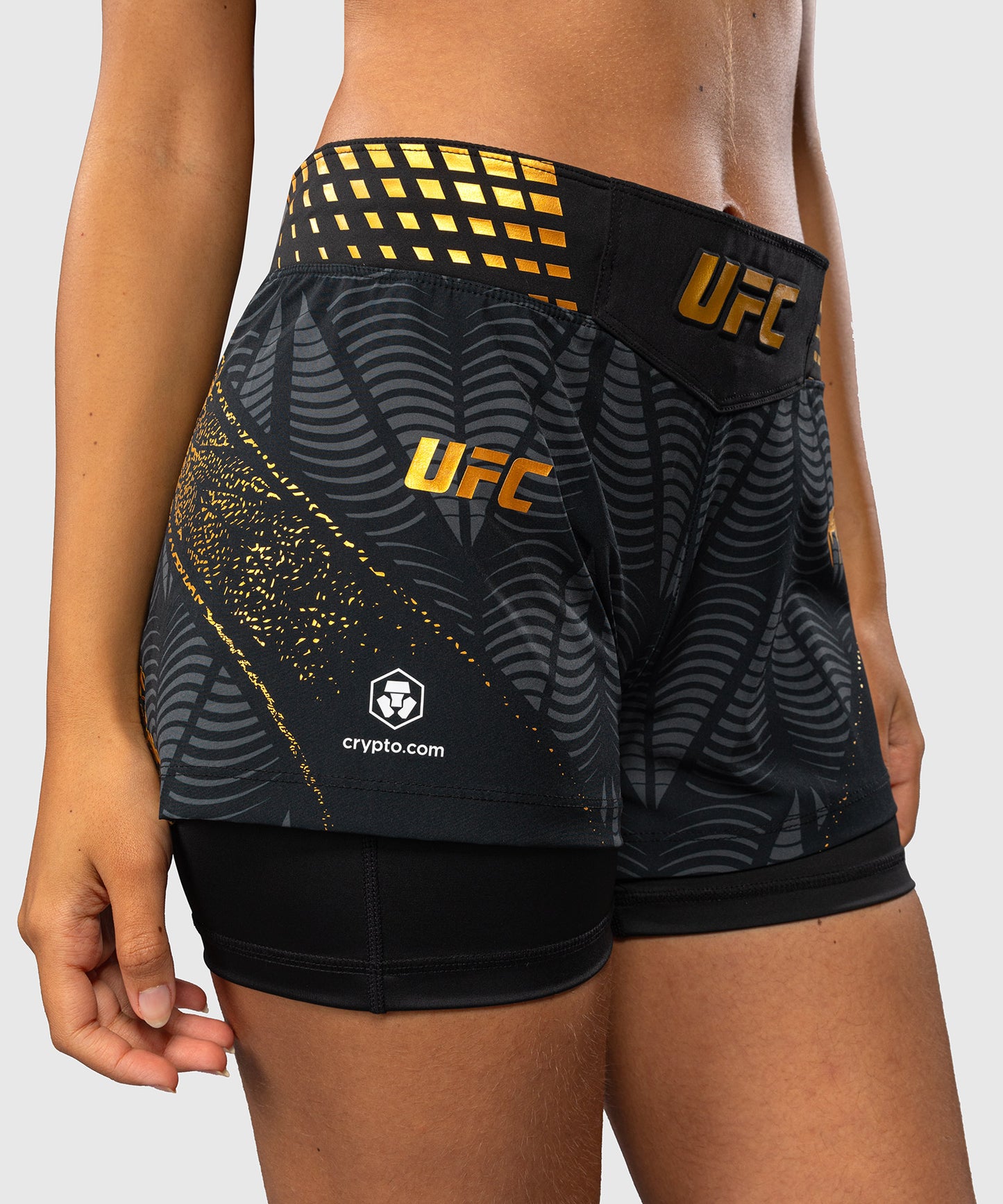 UFC Zenith by Venum Authentic Fight Night Pantaloncini da combattimento Fit corto Donna - Champion