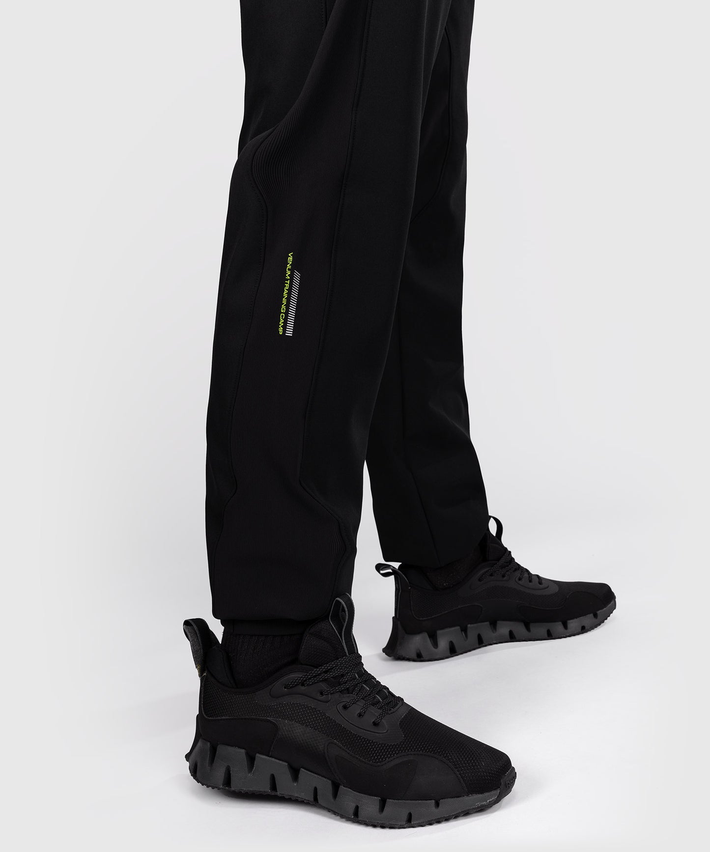 Venum Training Camp 4.0 Joggers - Negro/Verde neón