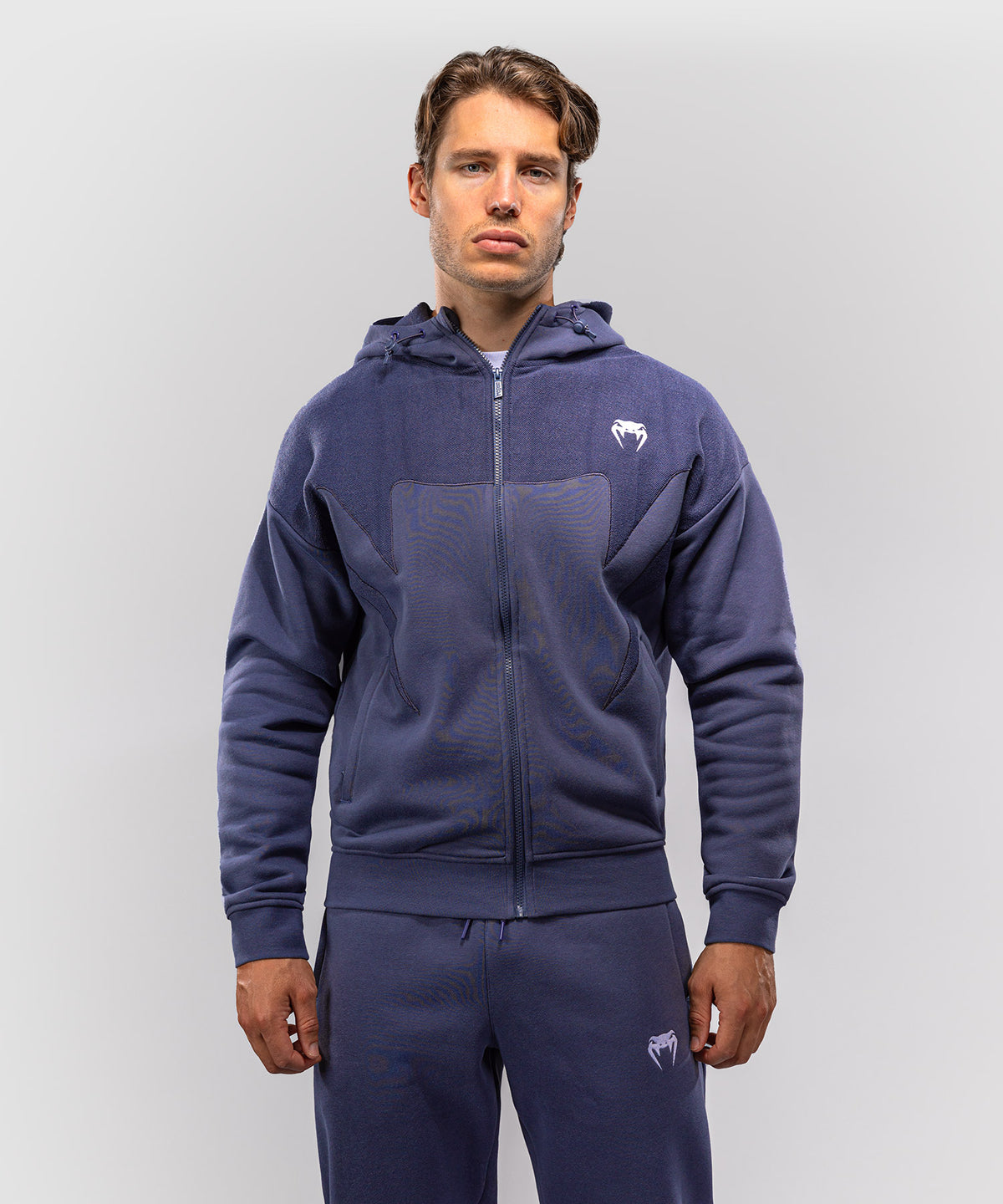 Veste de survêtement Venum Attack Fleece & Weave - Bleu