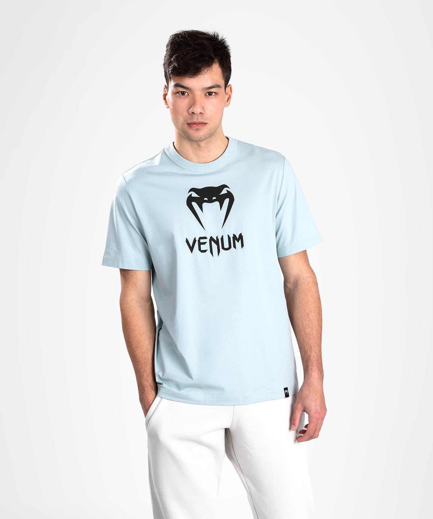 Venum Classic T-Shirt - Blau Hell/Schwarz