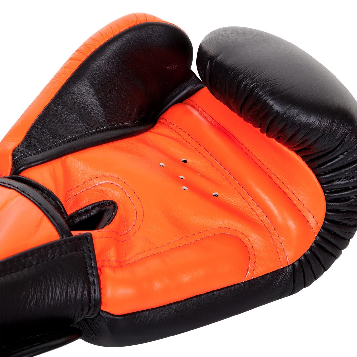 Twins 2 Tone Guantes de Boxeo - Negro/Naranja
