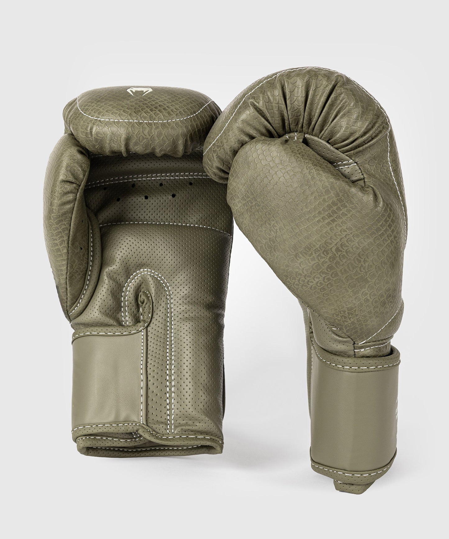 Venum Impact Evo Scales Boxing Gloves - Army Green