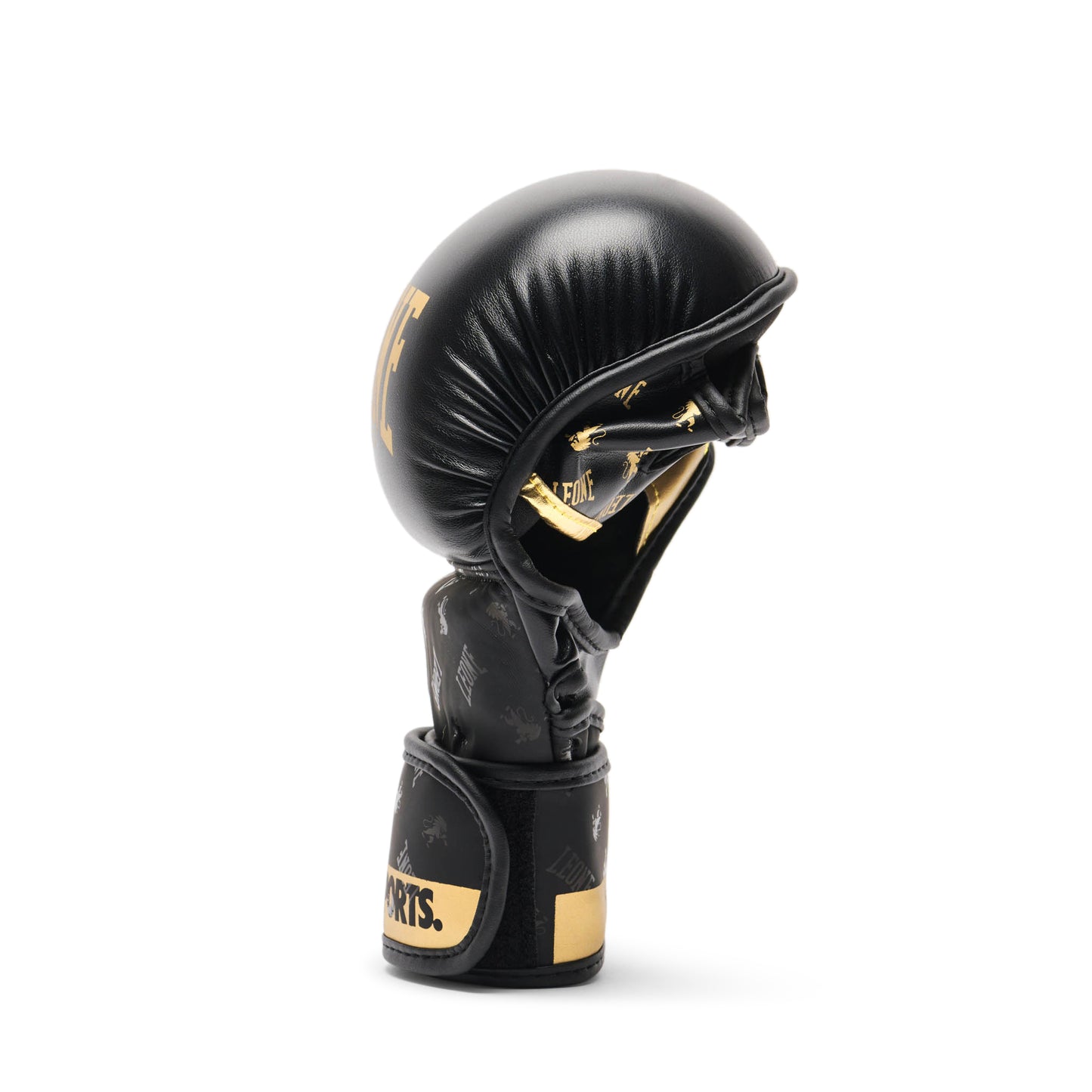 Leone DNA Guantes de Sparring MMA - Negro/Oro