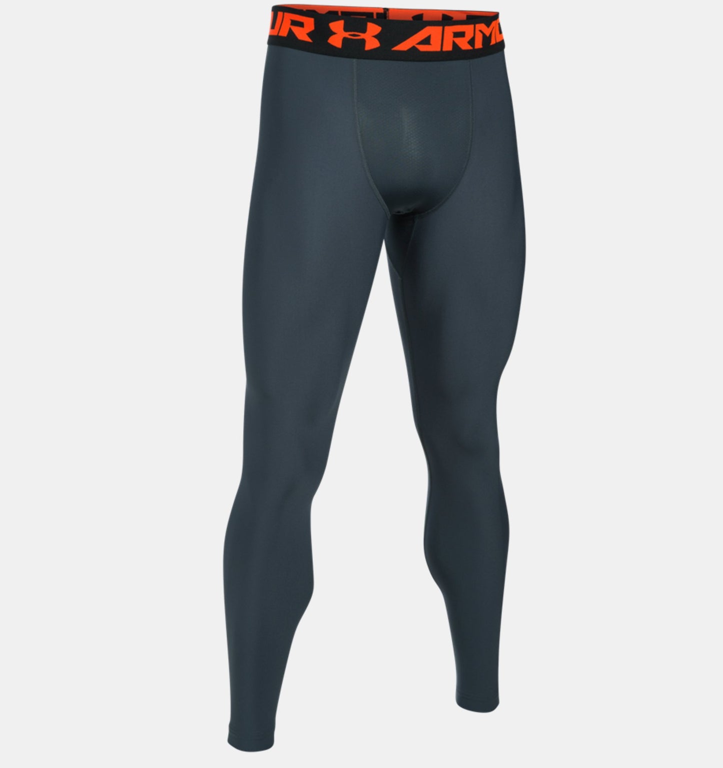 Under Armour HeatGear® Leggings – Grau/Orange