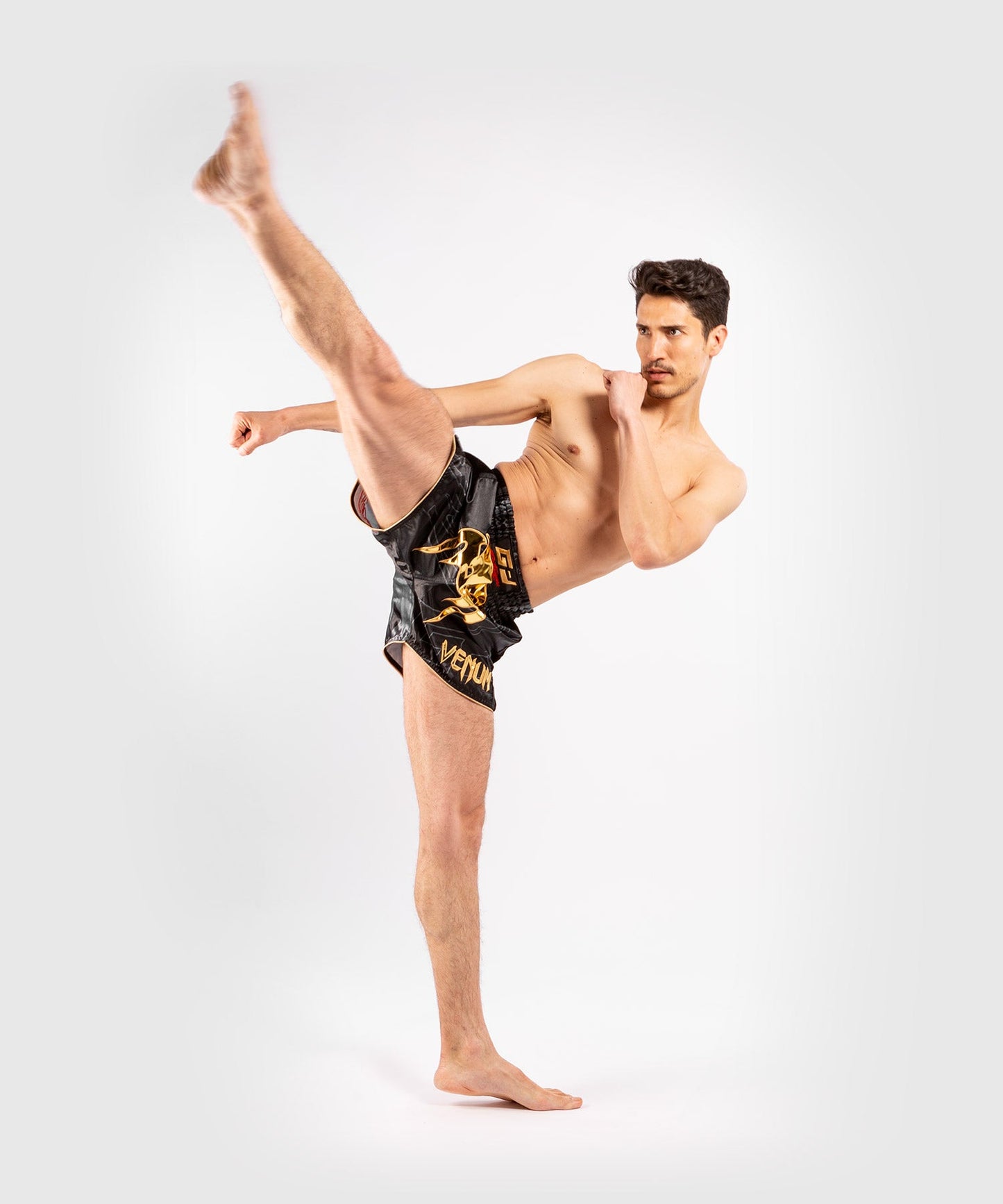 Venum Petrosyan 2.0 Muay Thai Short - Black/Gold