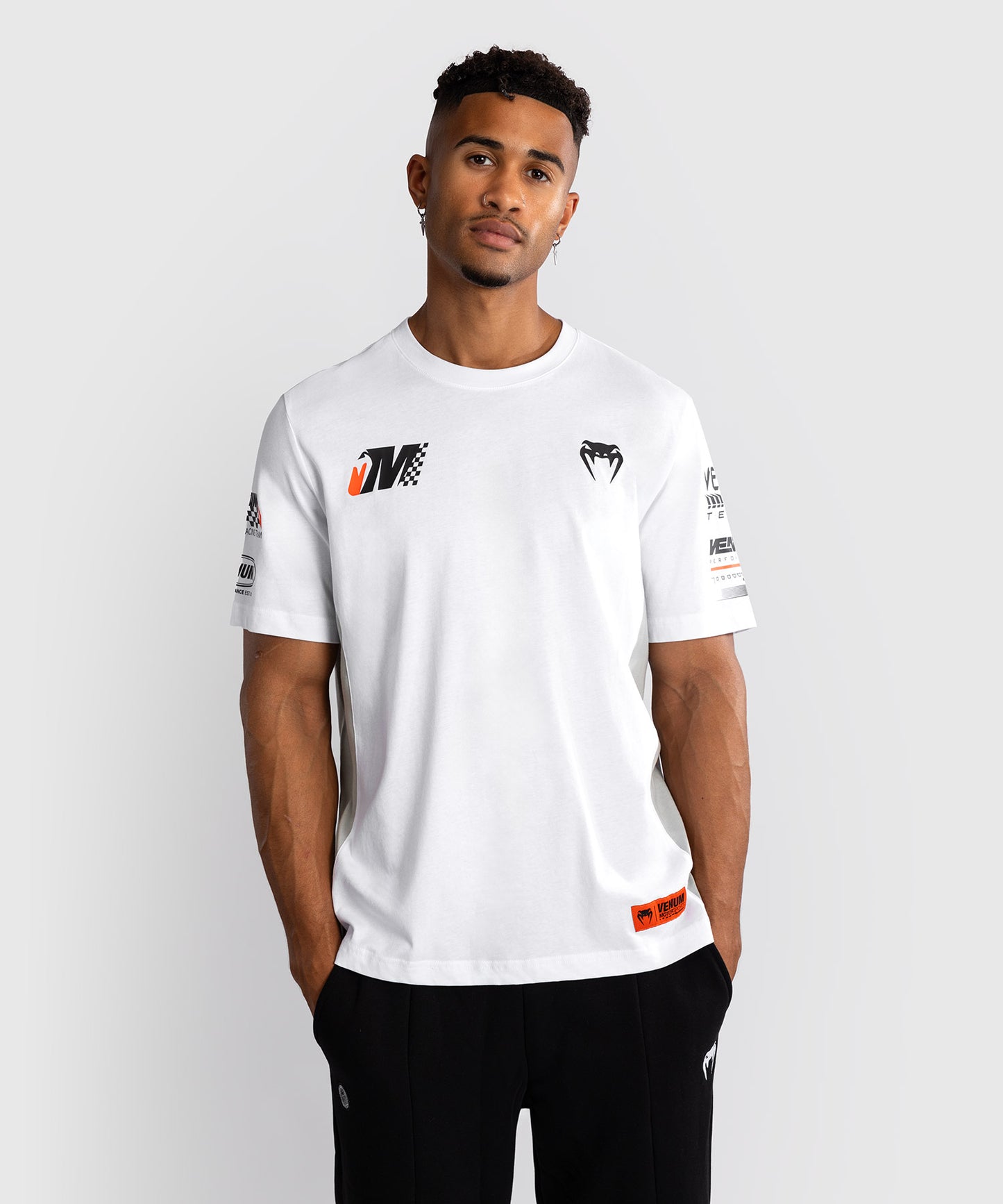 T-Shirt Venum Motorsport - Blanc Neige