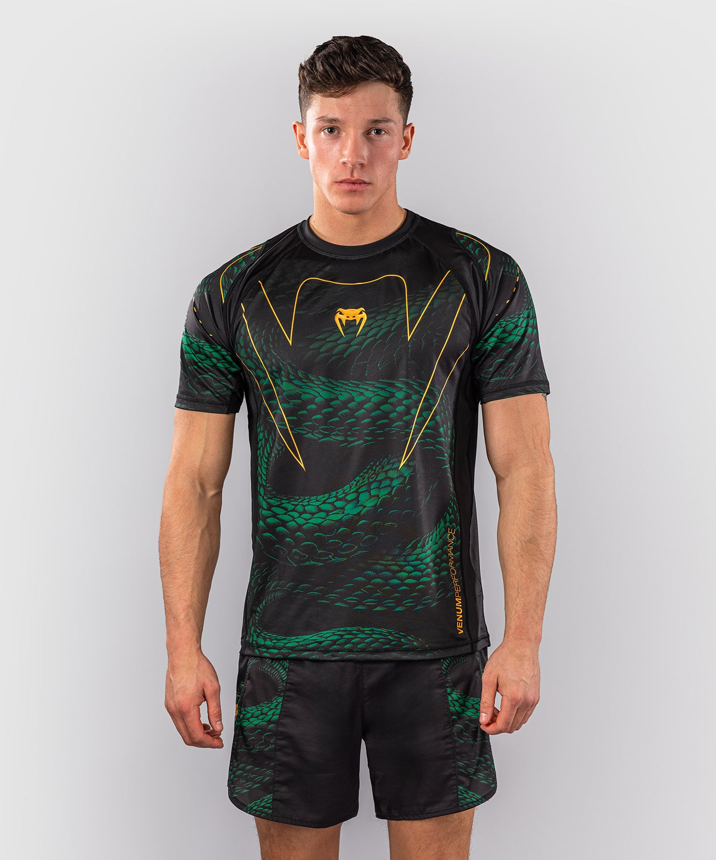 T-shirt Dry Tech Venum Matupa - Noir/Vert/Or