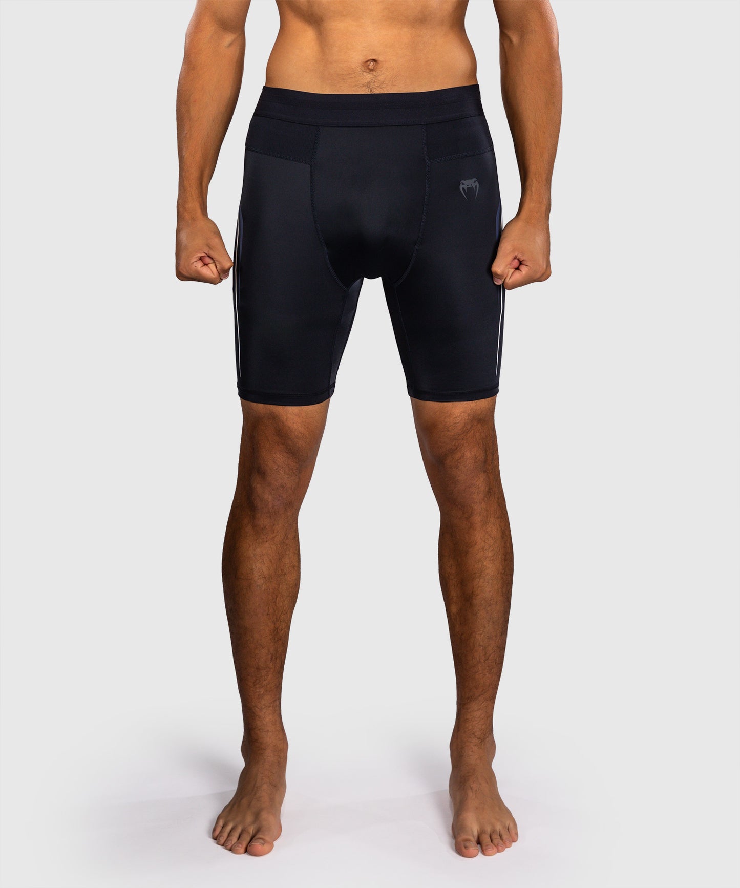Venum G-Core Pantalón Corto de Compresión - Azul Marino/Blanco