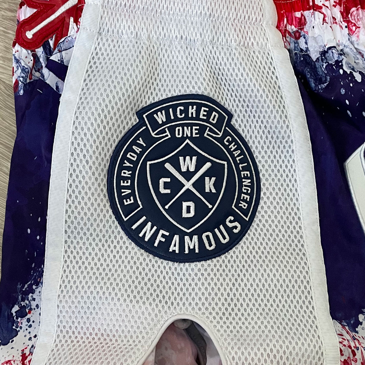Wicked One GLORIOUS Pantalones de Muay Thai - Blanco