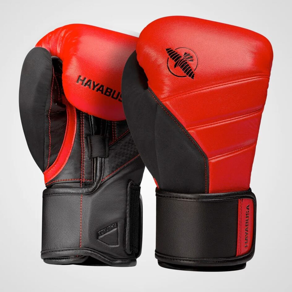 Hayabusa T3 Boxhandschuhe - Rot/Schwarz