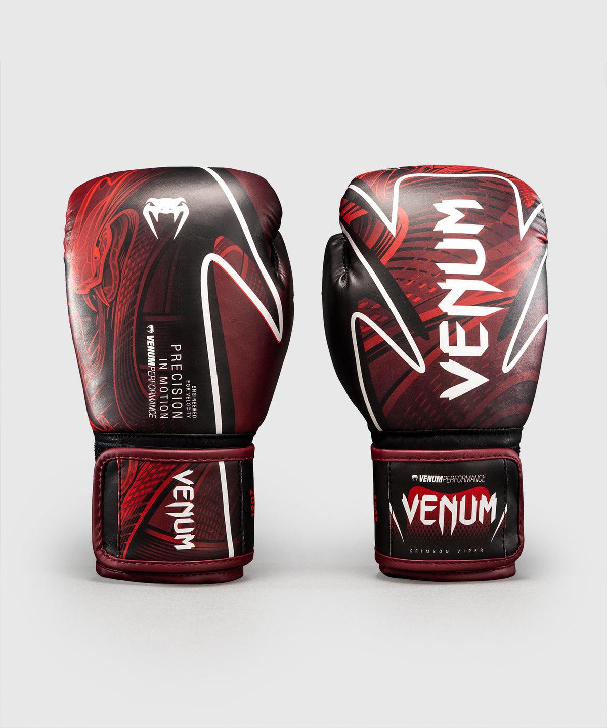 Venum Crimson Viper 2.0 Impact Boxhandschuhe - Schwarz/Rot