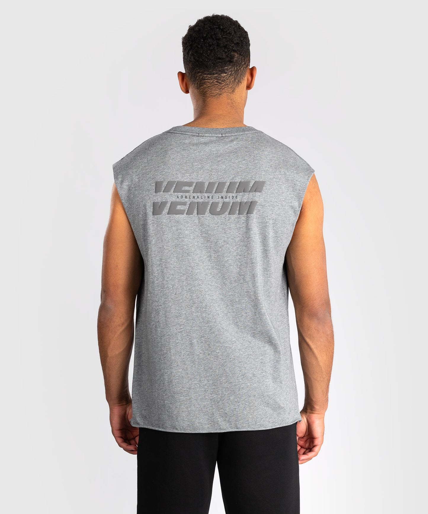 Venum Divide Camiseta Sin Mangas - Gris Jaspeado
