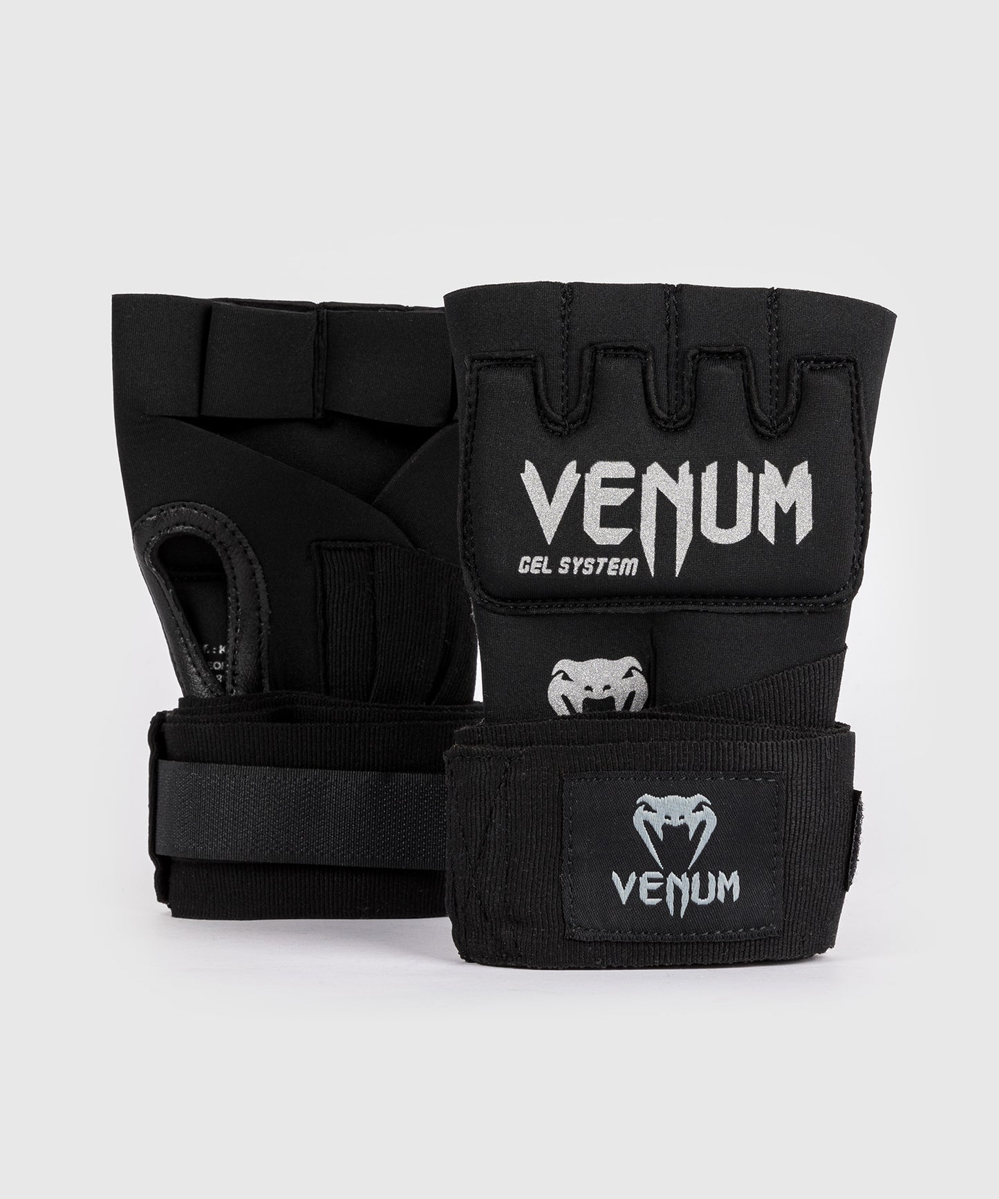 Venum Gel Kontact Quick Wraps - Schwarz/Silber