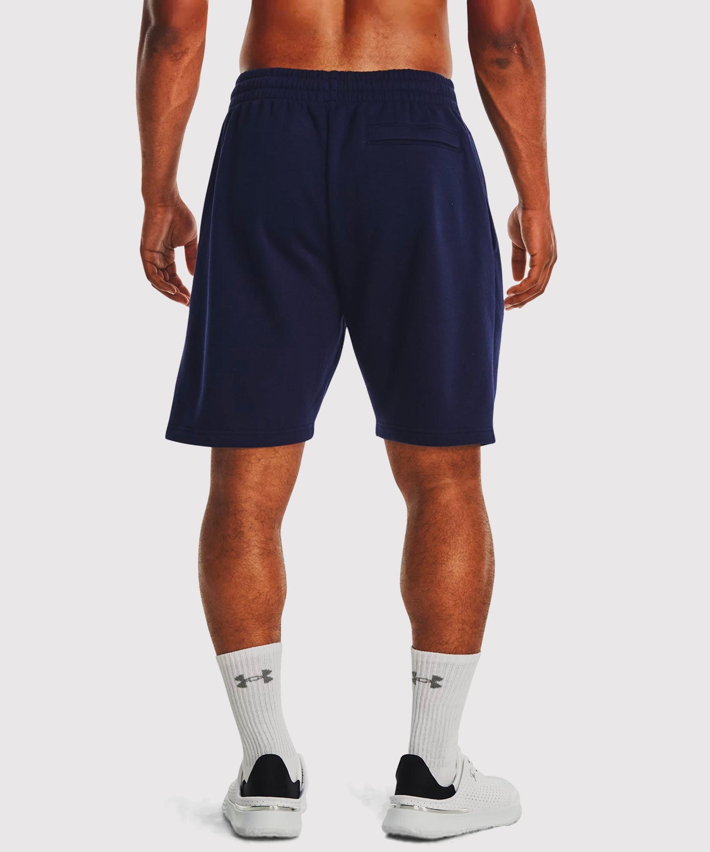 Short Under Armour Ua Rival Fleece - Bleu Marine