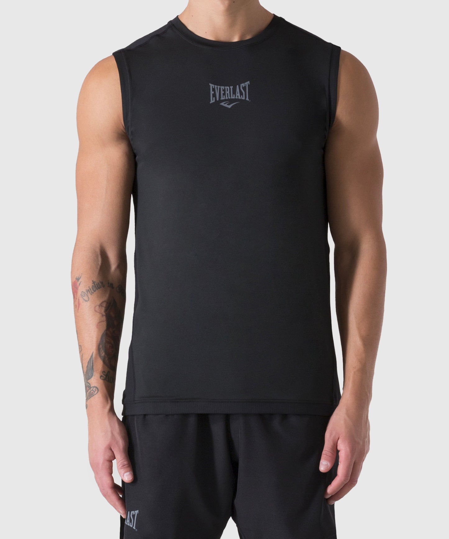 Everlast Camiseta de Tirantes de Compresión - Negro