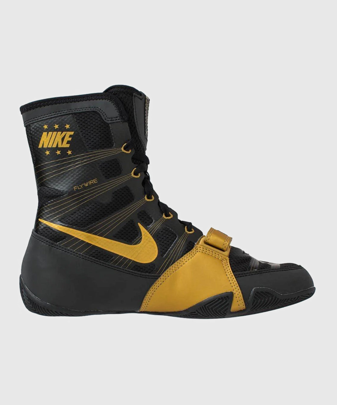 Nike Hyperko 1 Boxing Shoes - Black/Gold