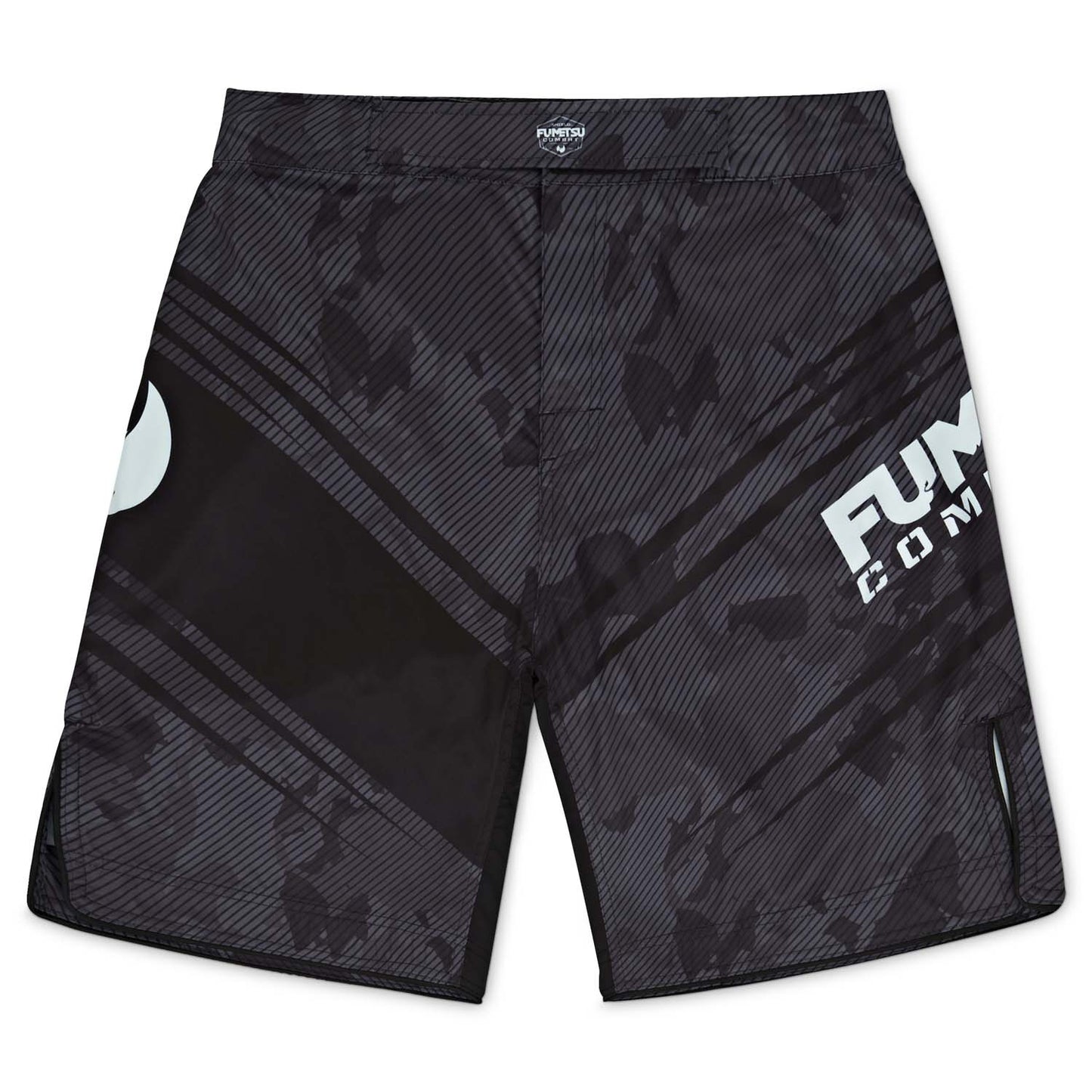 Fumetsu Shield Fightshorts - Schwarz/Camouflage