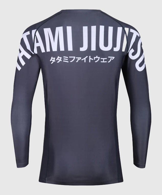 Tatami Fightwear Impact Langarm-Kompressionsshirt – Grau