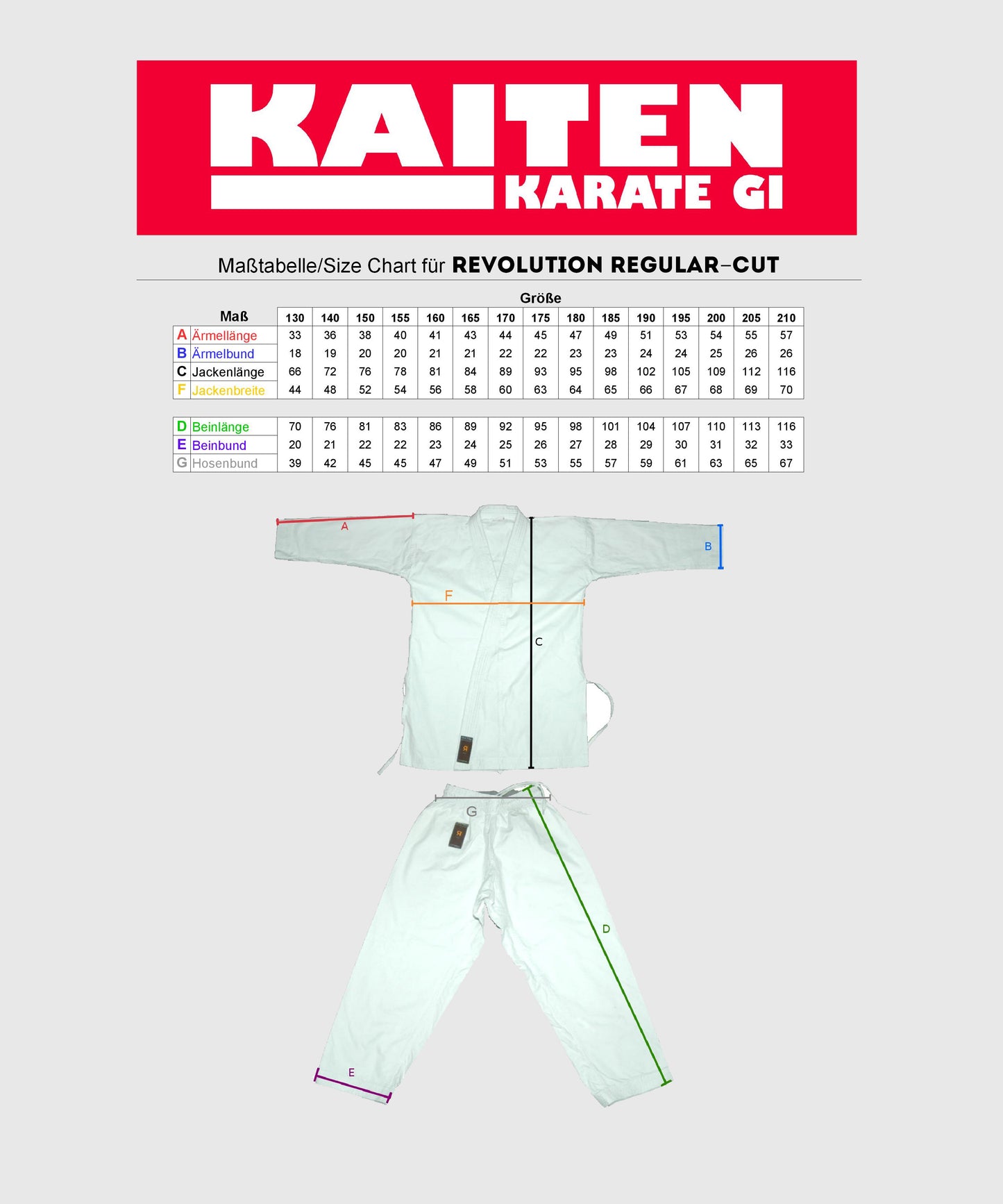 Kaiten Revolution Monarch Regular Karate Gi