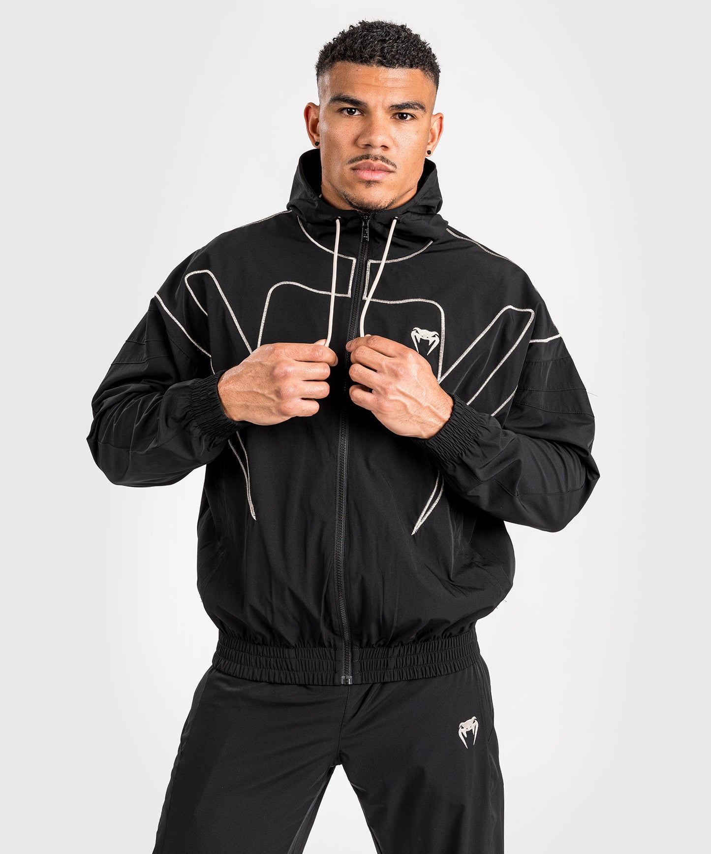 Veste de survêtement Venum Attack 90 - Noir/Blanc