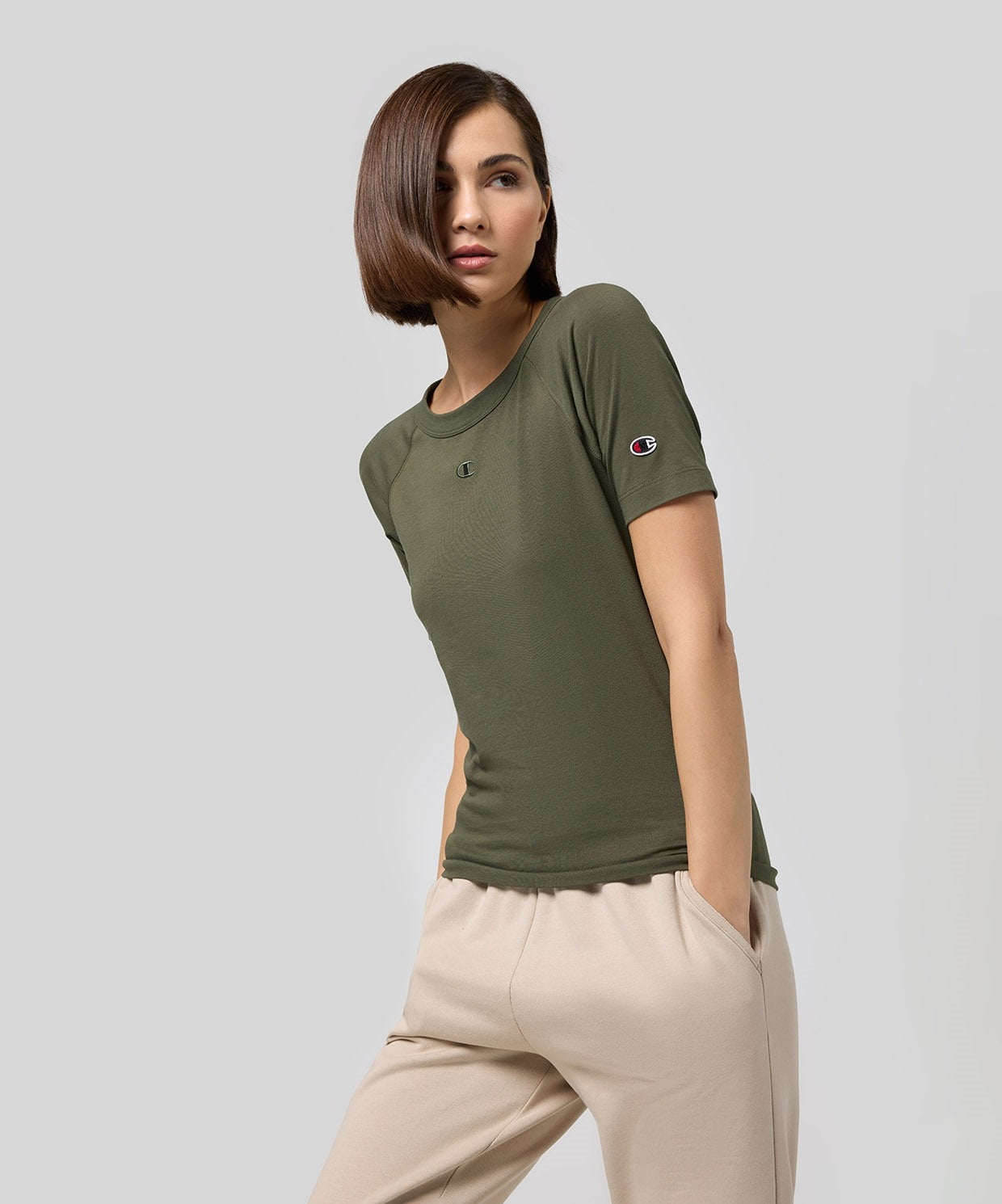 Champion T-Shirt – Khaki